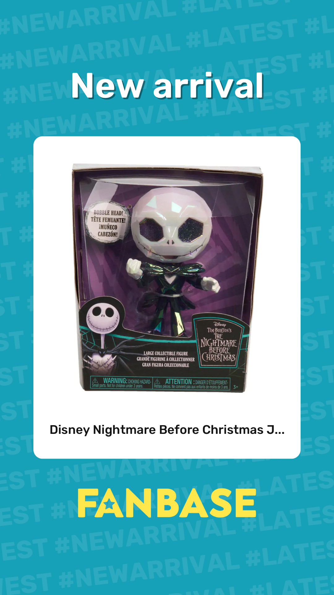 New arrival: Disney Nightmare Before Christmas J...