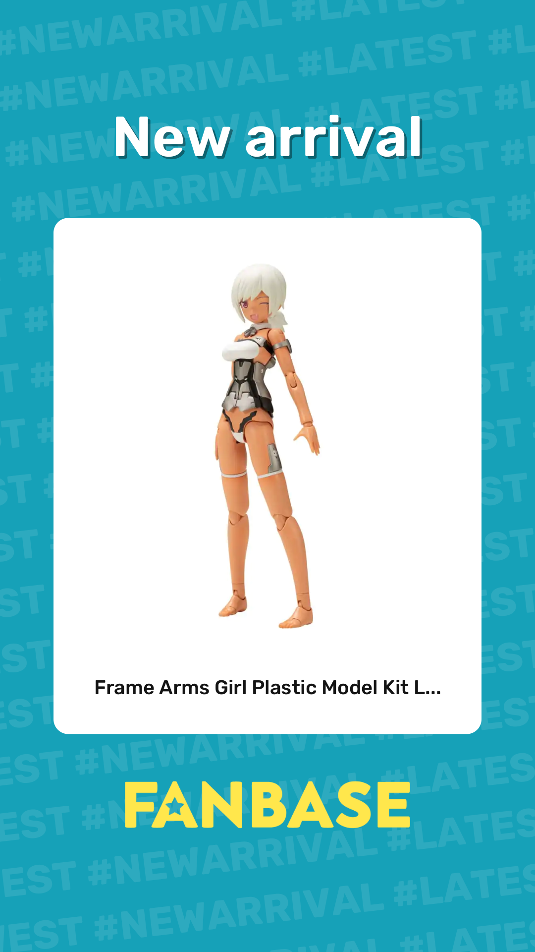New arrival: Frame Arms Girl Plastic Model Kit L...