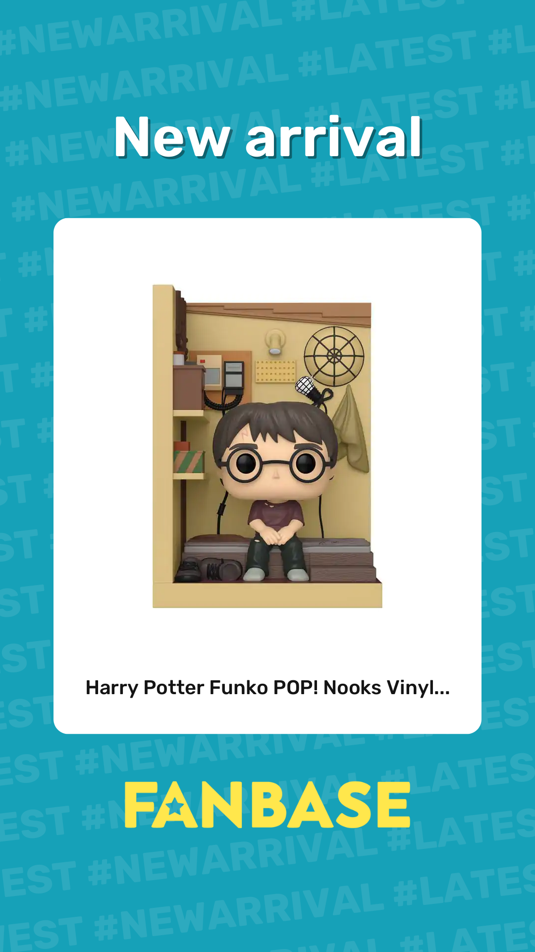 New arrival: Harry Potter Funko POP! Nooks Vinyl...