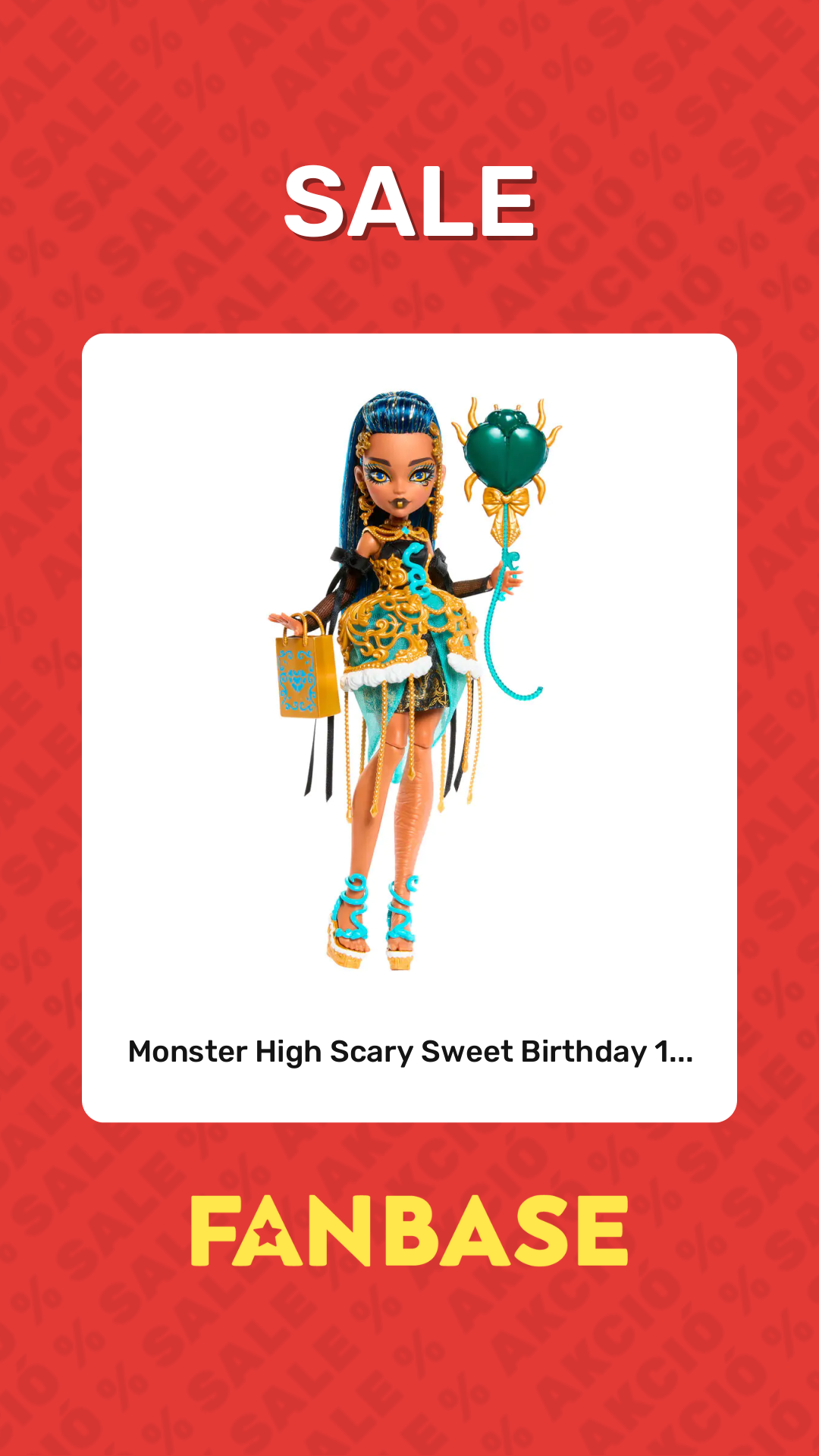 Sale: Monster High Scary Sweet Birthday 1...