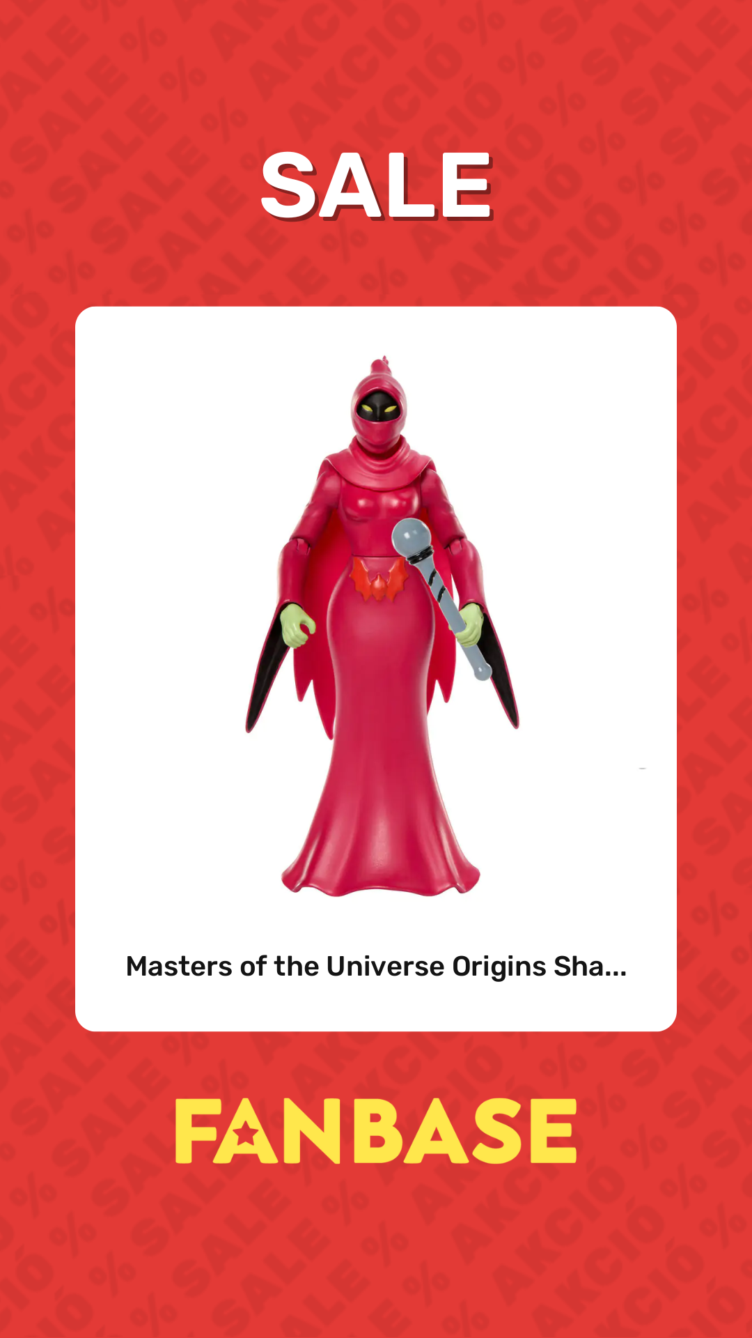 Sale: Masters of the Universe Origins Sha...