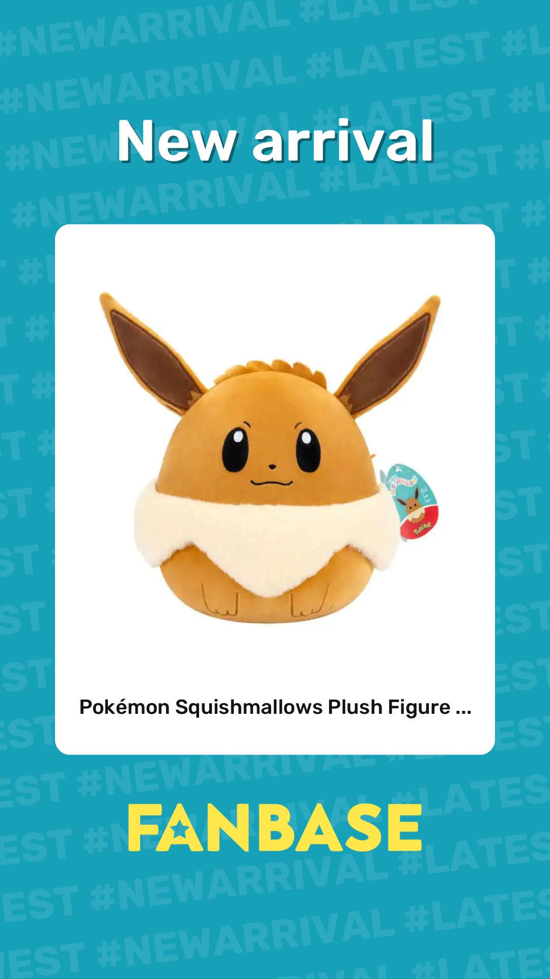 New arrival: Pokémon Squishmallows Plush Figure ...
