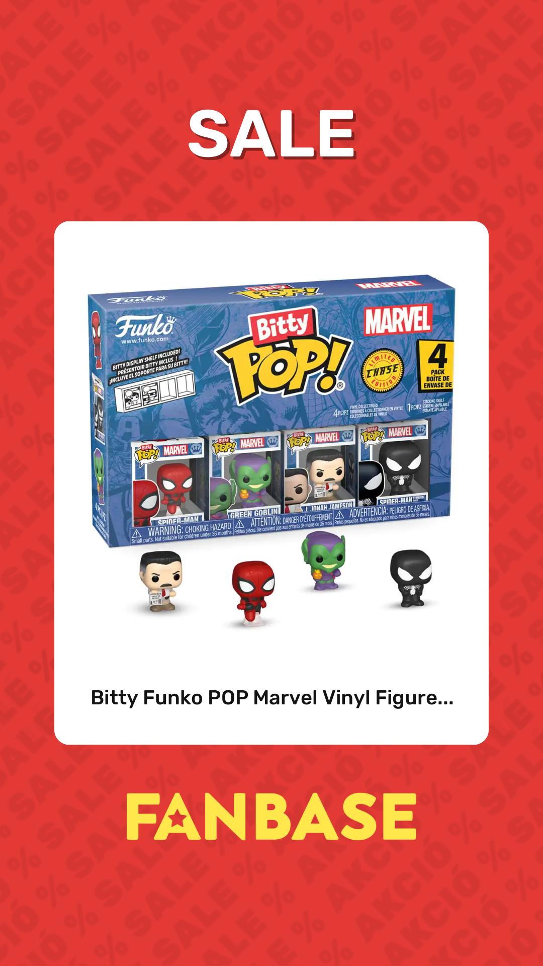 Sale: Bitty Funko POP Marvel Vinyl Figure...