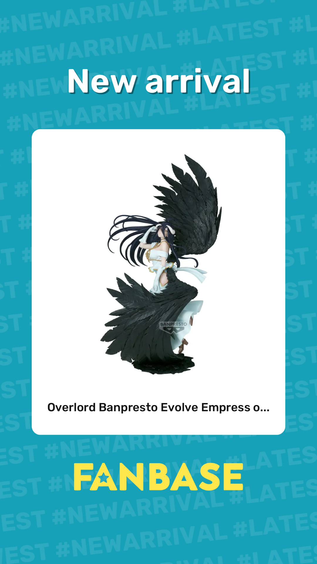New arrival: Overlord Banpresto Evolve Empress o...