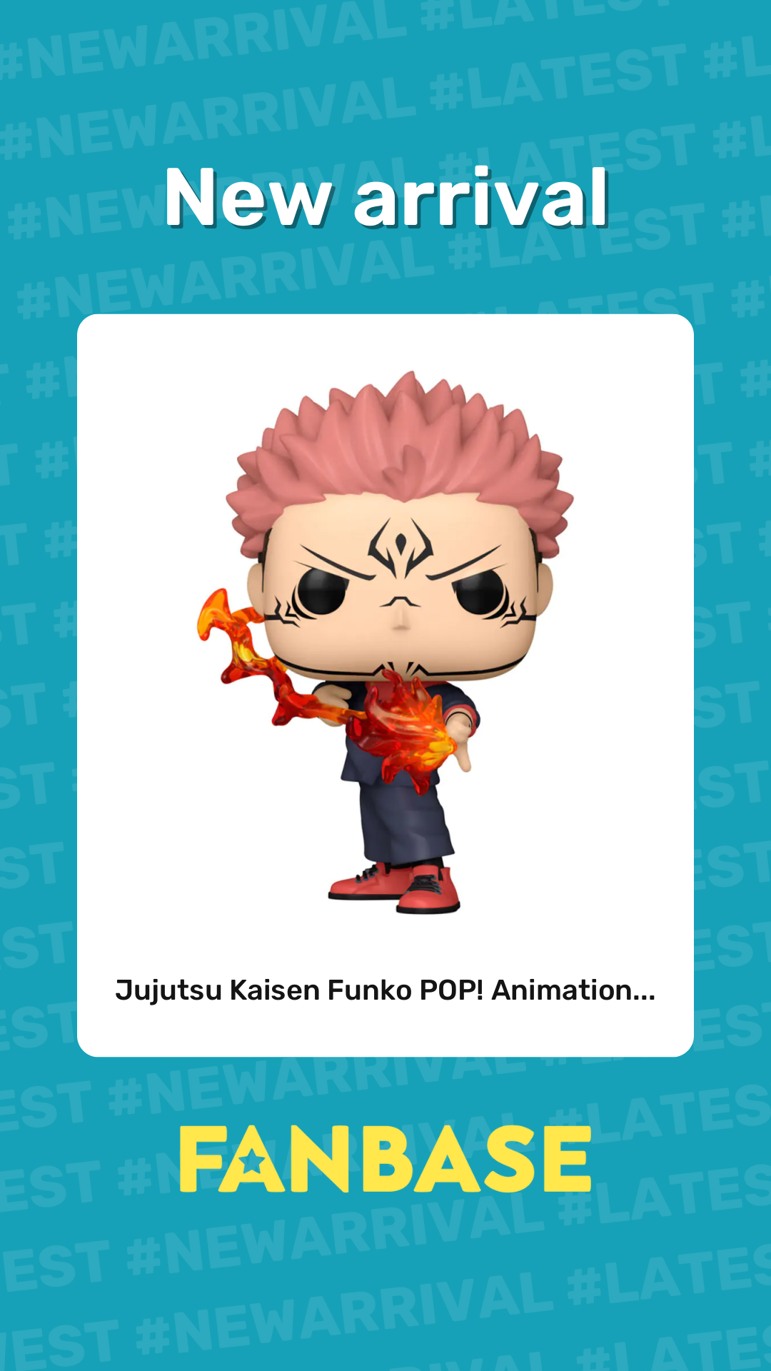 New arrival: Jujutsu Kaisen Funko POP! Animation...