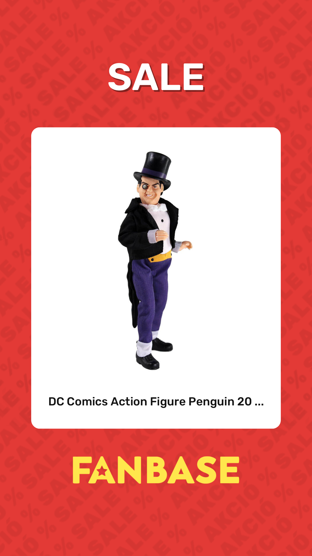 Sale: DC Comics Action Figure Penguin 20 ...