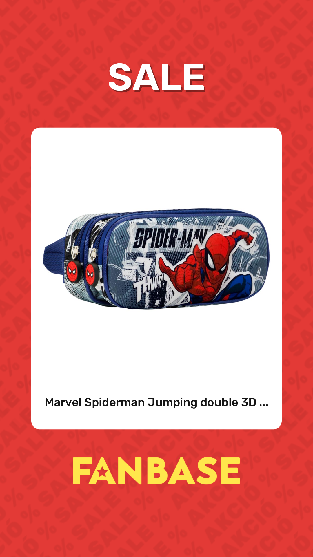 Sale: Marvel Spiderman Jumping double 3D ...