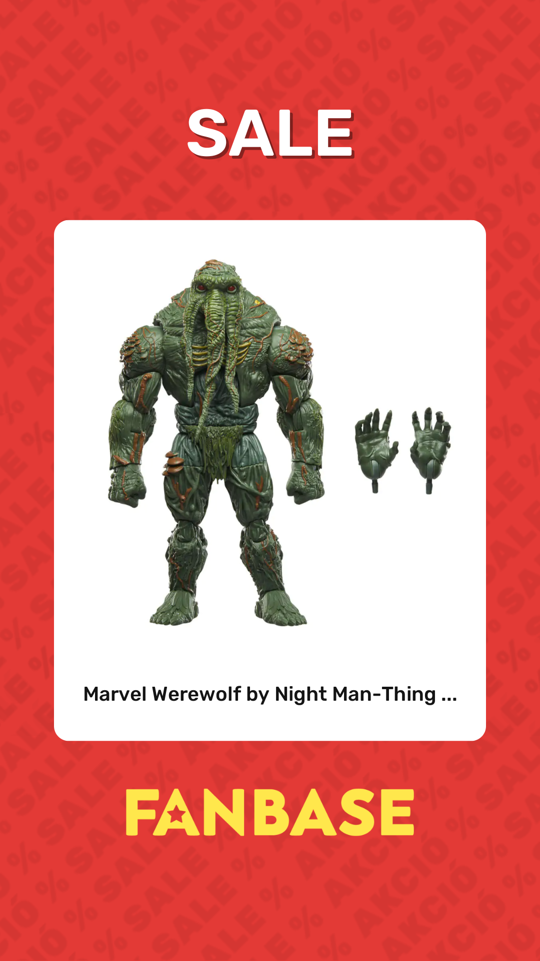 Sale: Marvel Werewolf by Night Man-Thing ...