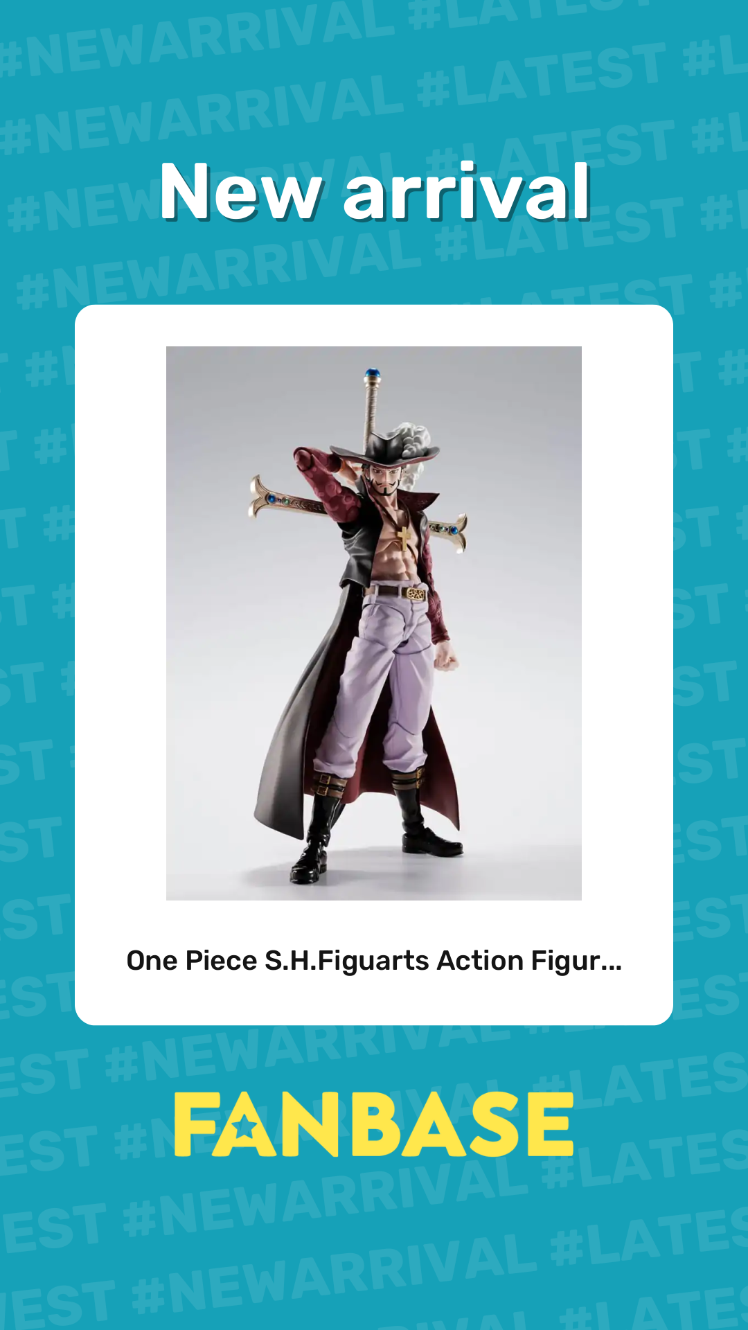 New arrival: One Piece S.H.Figuarts Action Figur...