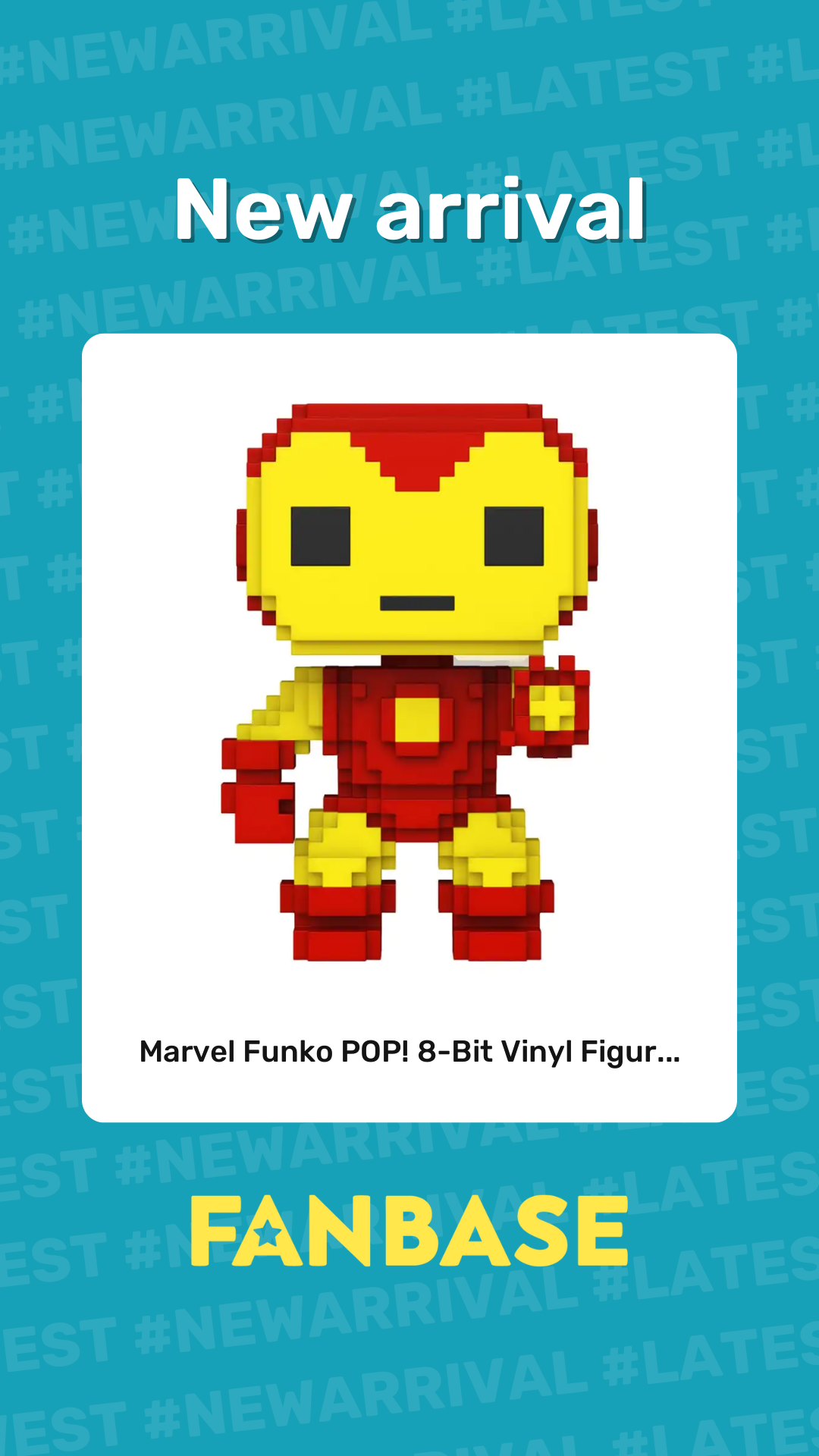 New arrival: Marvel Funko POP! 8-Bit Vinyl Figur...