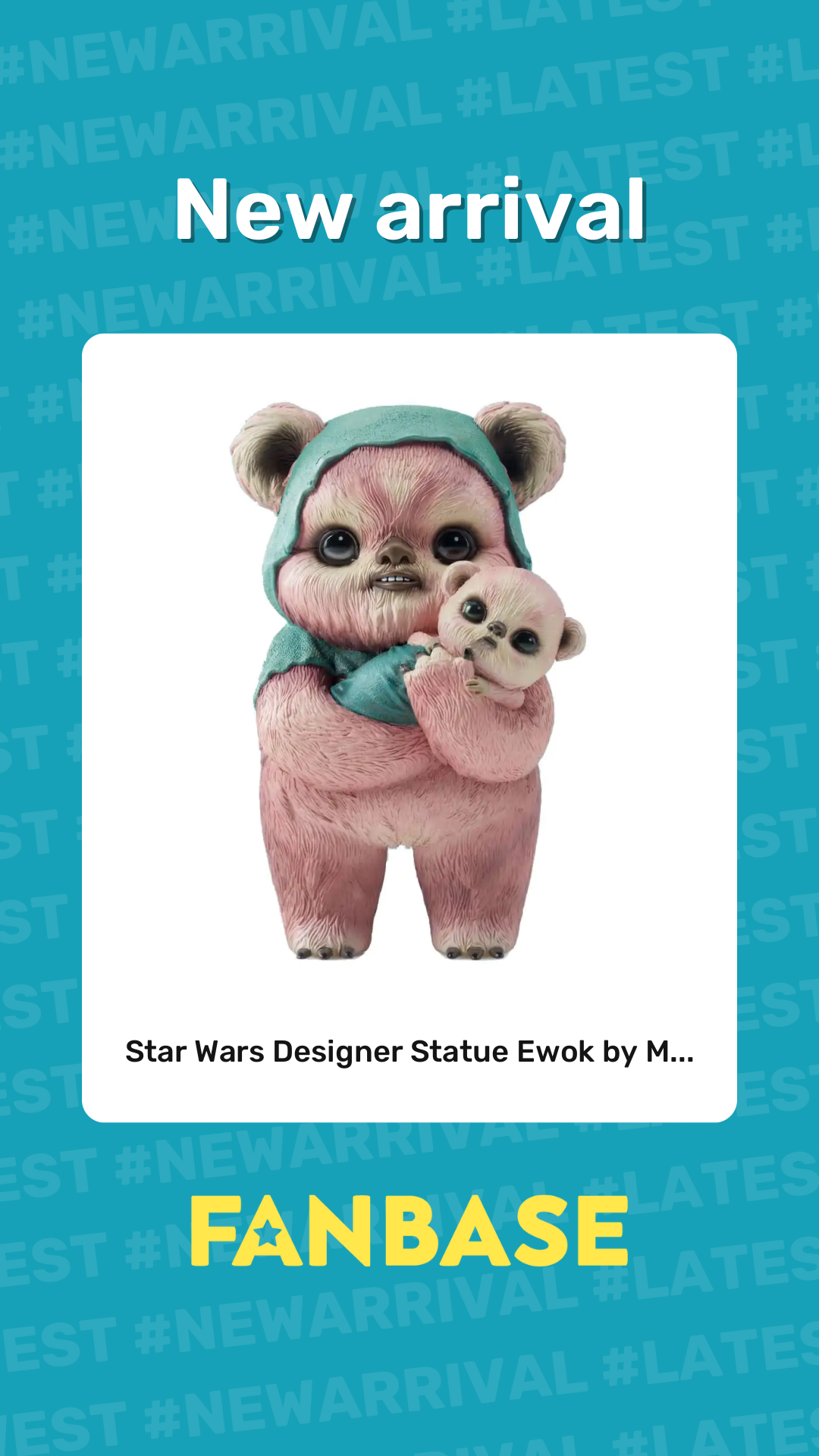 New arrival: Star Wars Designer Statue Ewok by M...