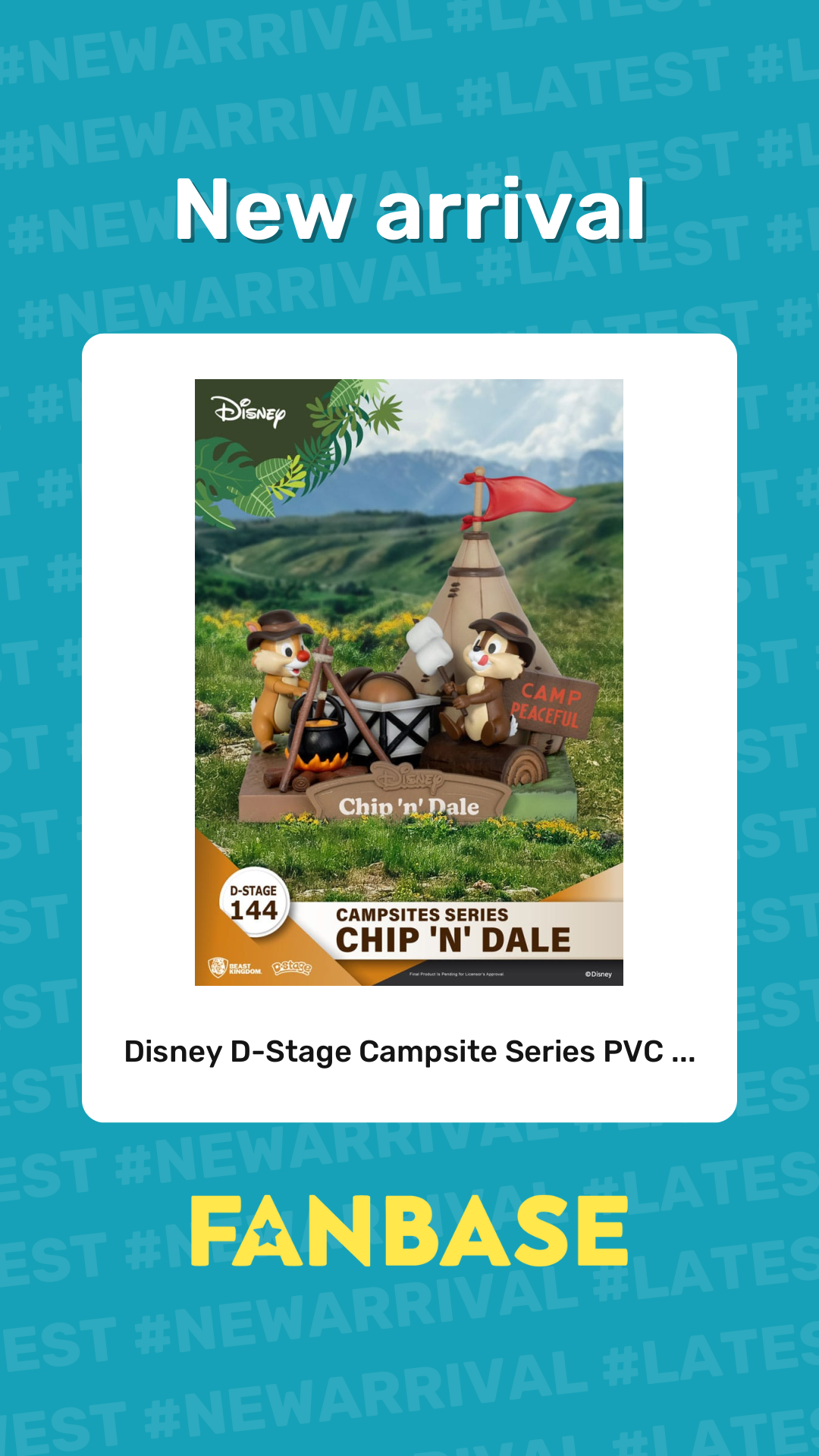 New arrival: Disney D-Stage Campsite Series PVC ...