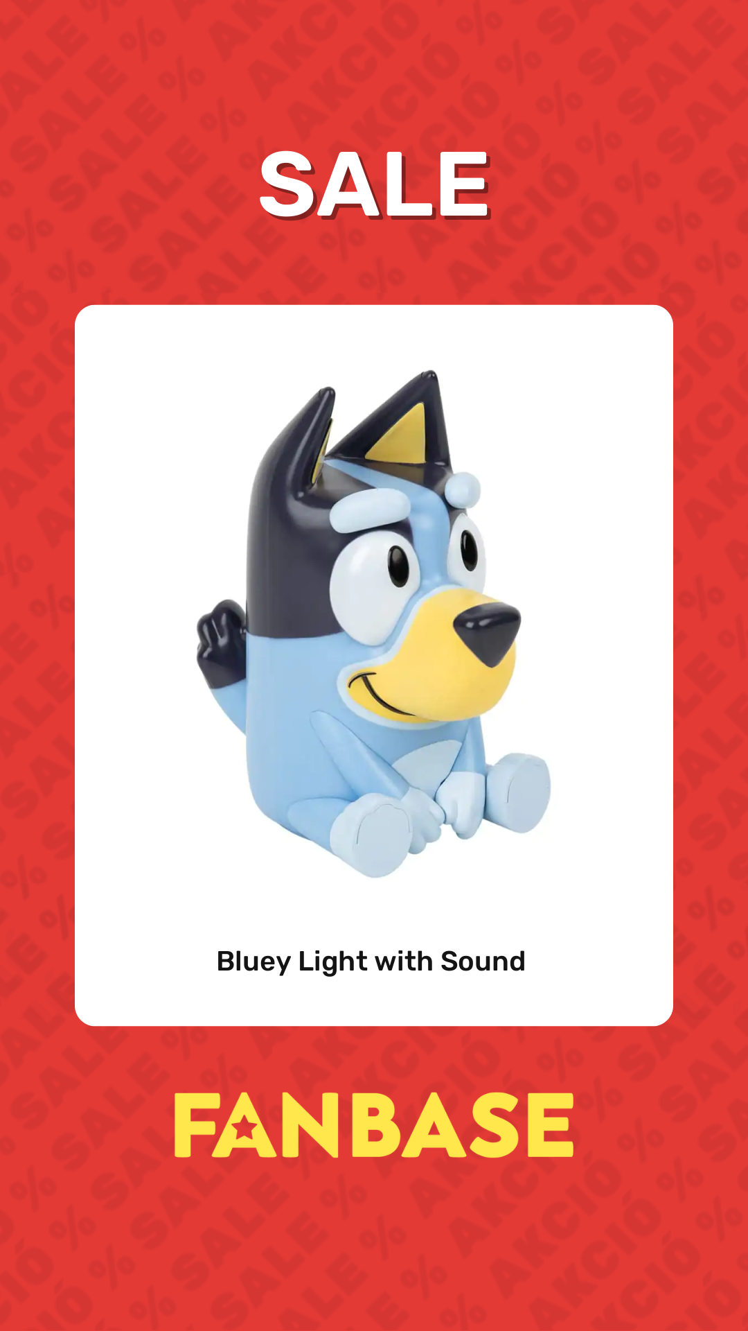 Sale: Bluey Light with Sound 