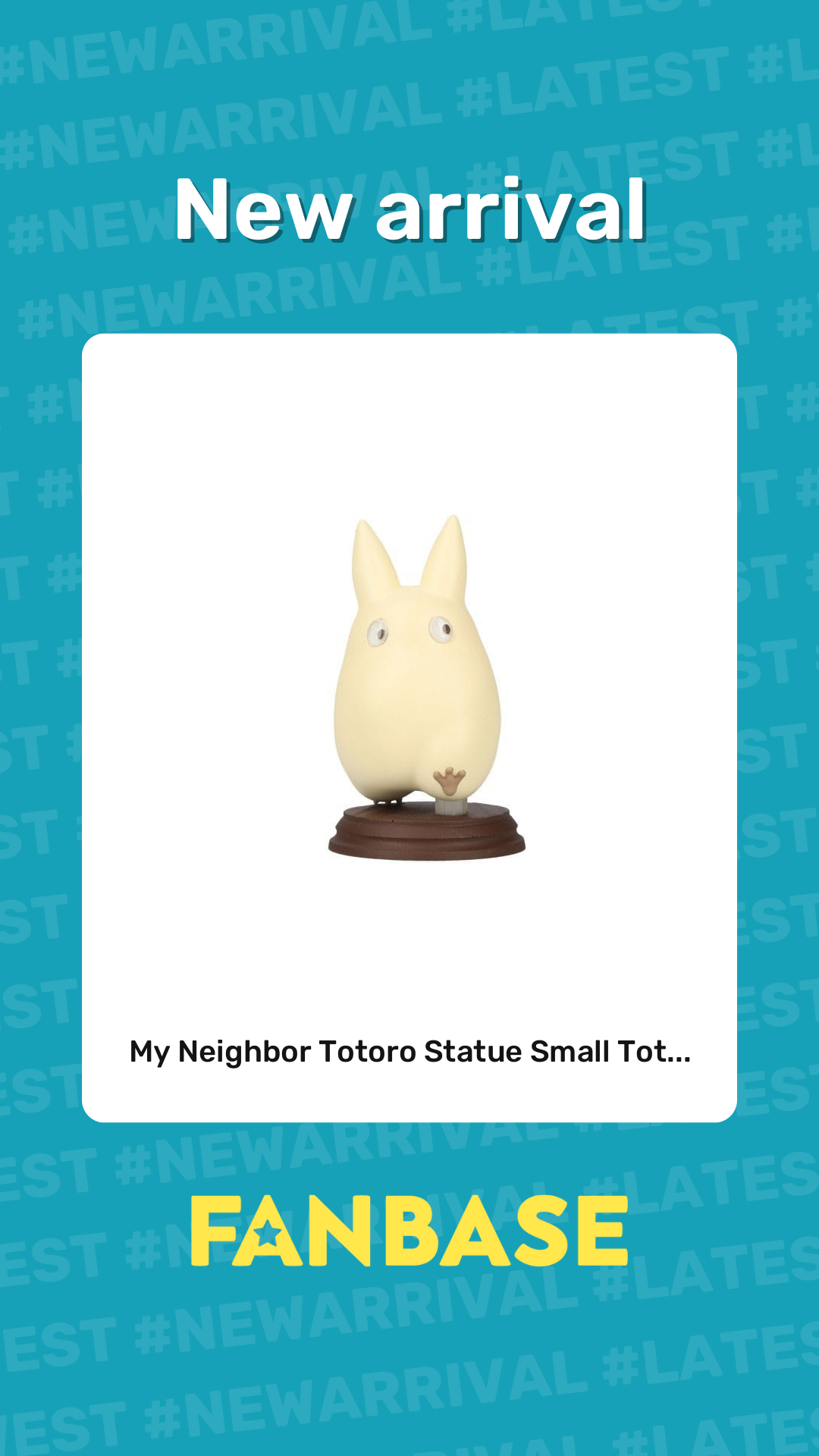 New arrival: My Neighbor Totoro Statue Small Tot...