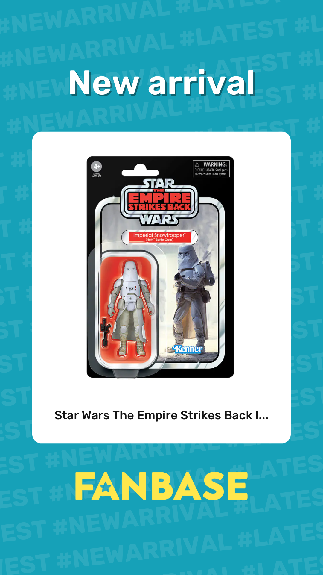 New arrival: Star Wars The Empire Strikes Back I...