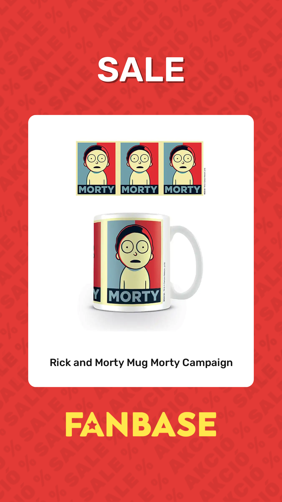 Sale: Rick and Morty Mug Morty Campaign