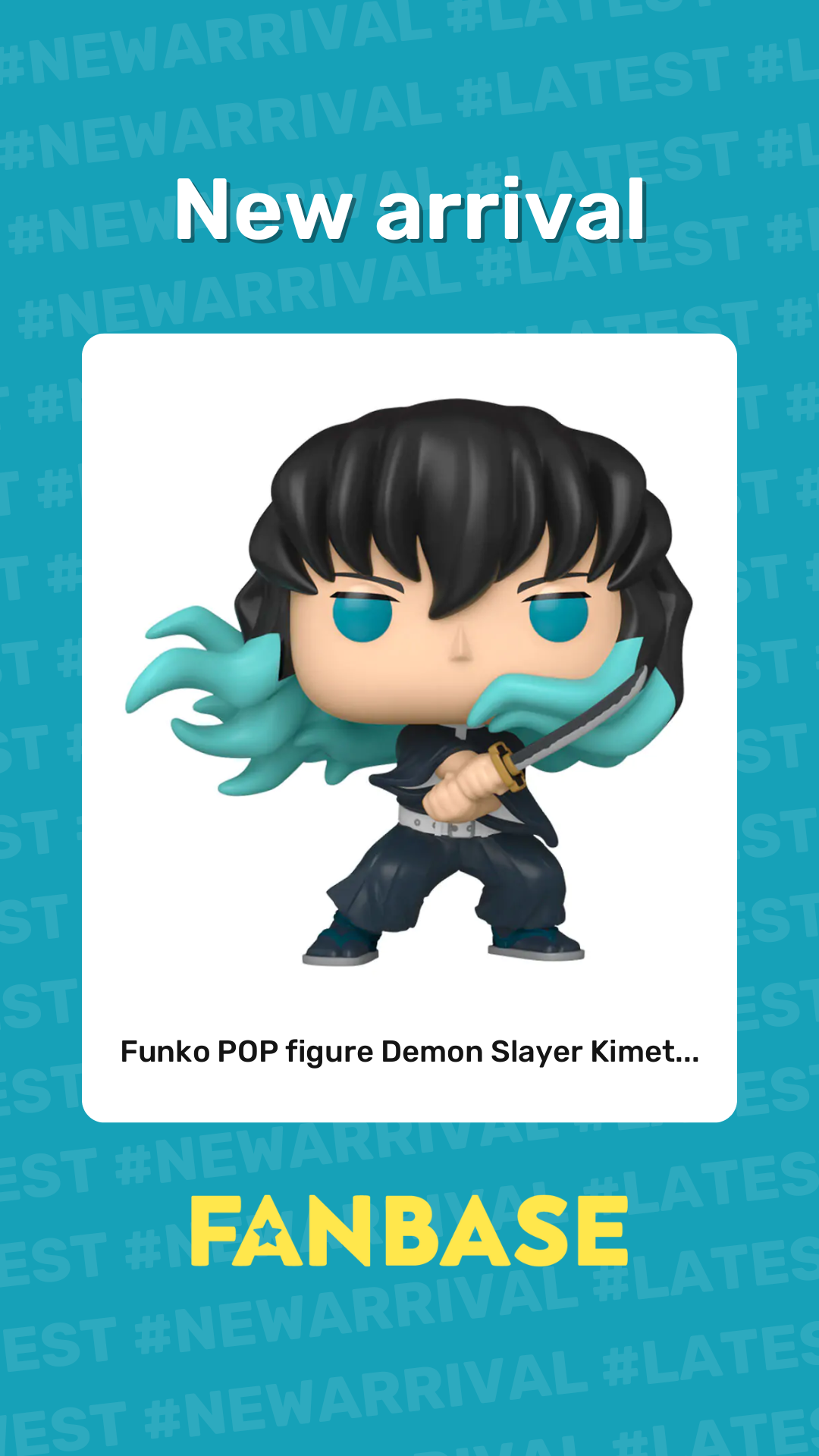 New arrival: Funko POP figure Demon Slayer Kimet...