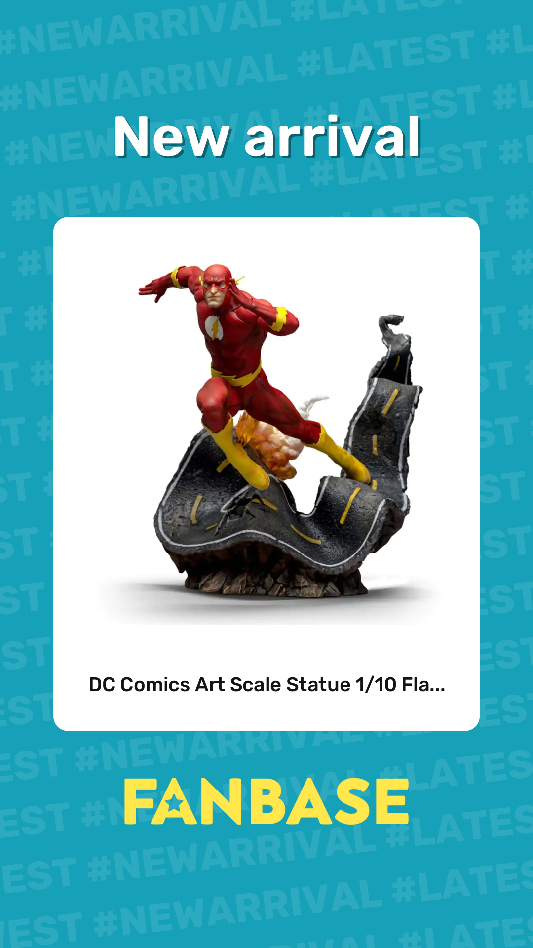 New arrival: DC Comics Art Scale Statue 1/10 Fla...