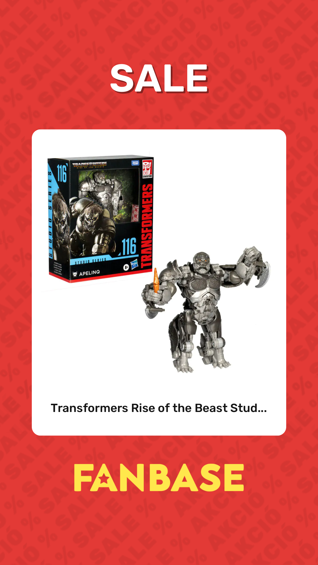 Sale: Transformers Rise of the Beast Stud...