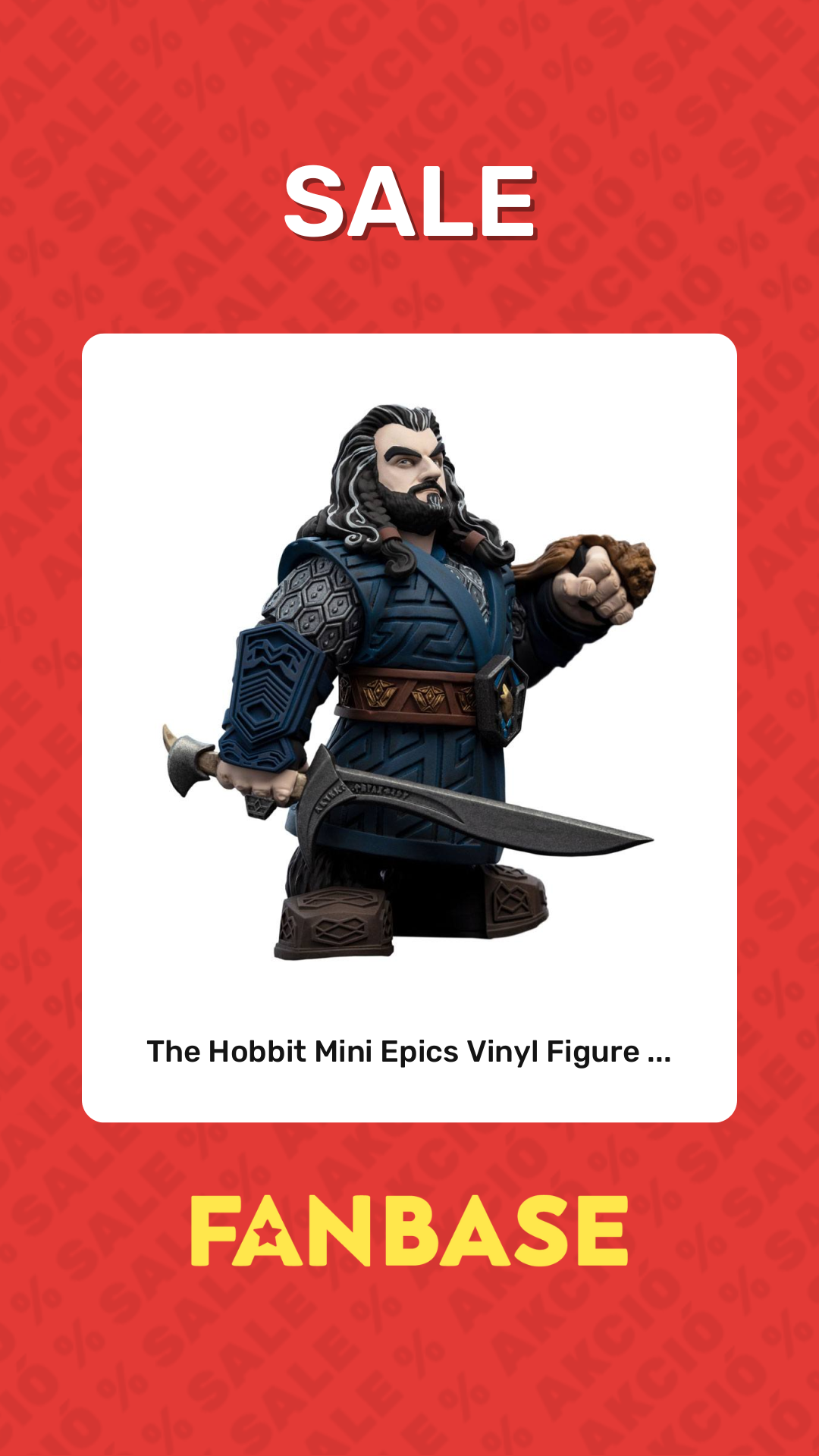 Sale: The Hobbit Mini Epics Vinyl Figure ...
