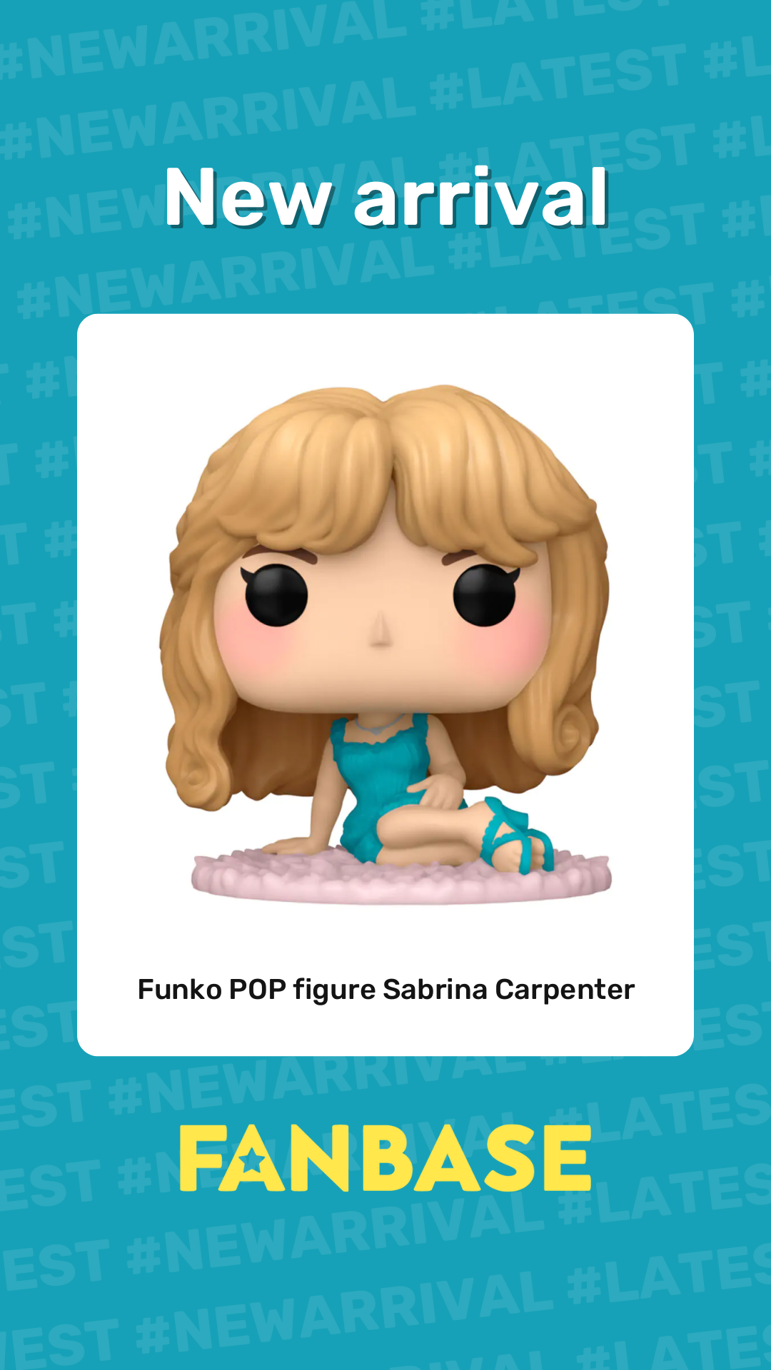 New arrival: Funko POP figure Sabrina Carpenter