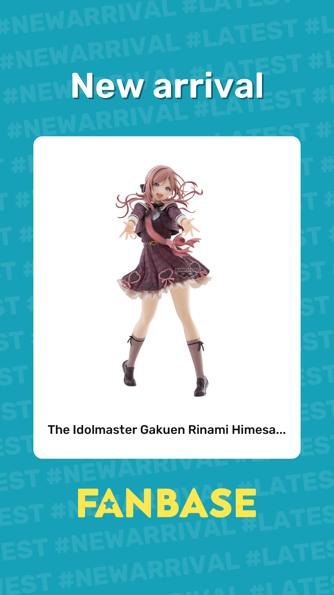 New arrival: The Idolmaster Gakuen Rinami Himesa...