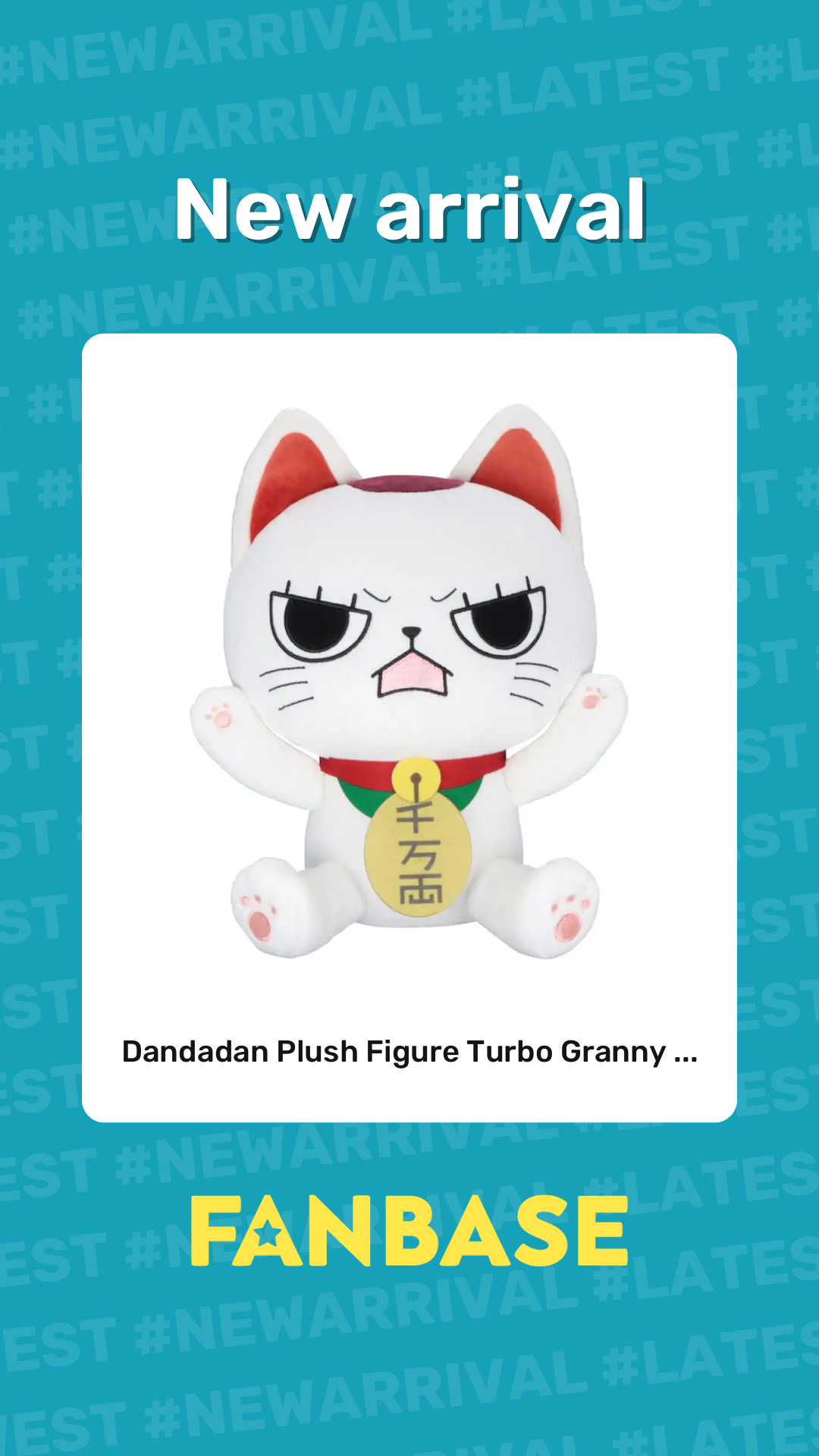 New arrival: Dandadan Plush Figure Turbo Granny ...