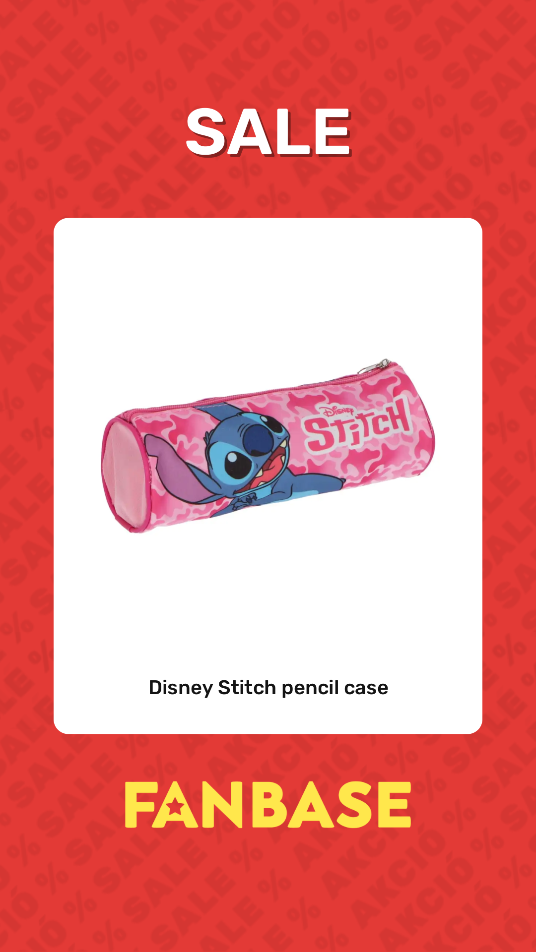 Sale: Disney Stitch pencil case