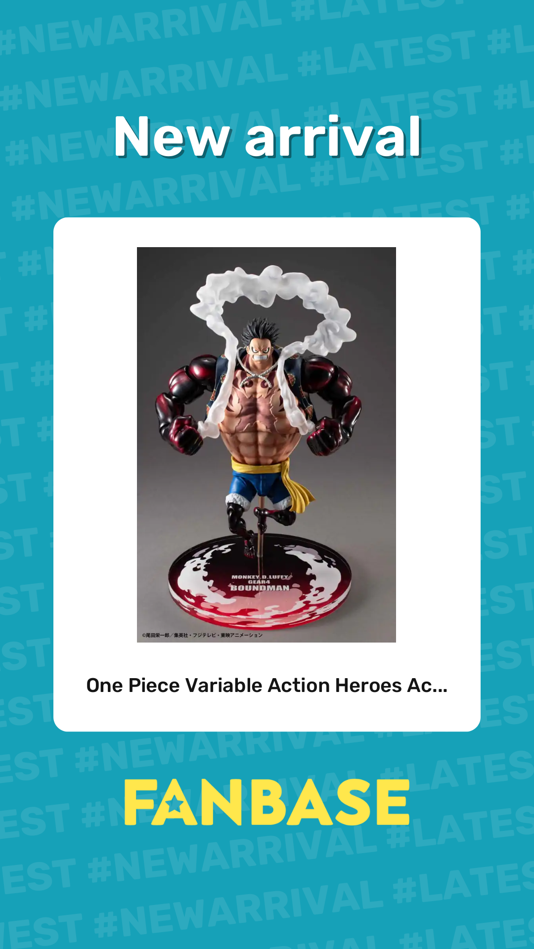 New arrival: One Piece Variable Action Heroes Ac...