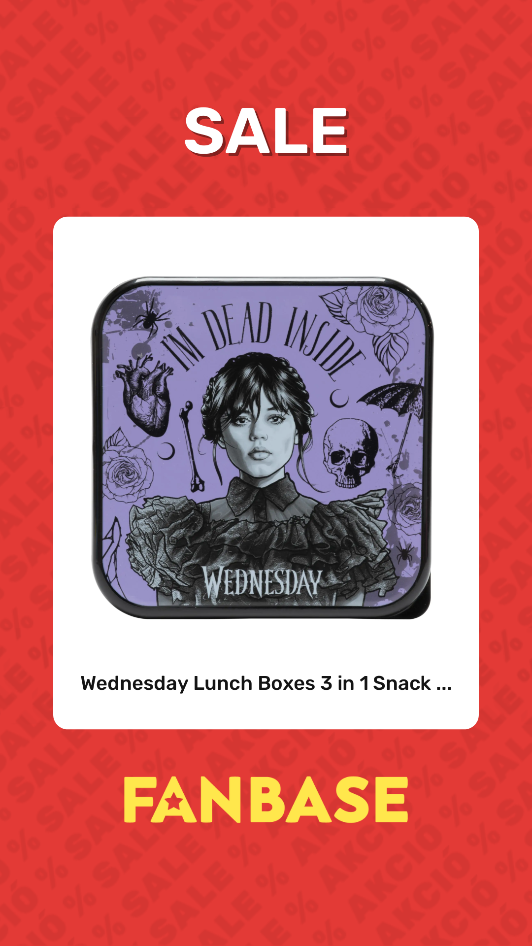 Sale: Wednesday Lunch Boxes 3 in 1 Snack ...