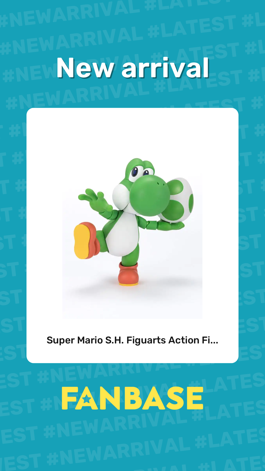 New arrival: Super Mario S.H. Figuarts Action Fi...