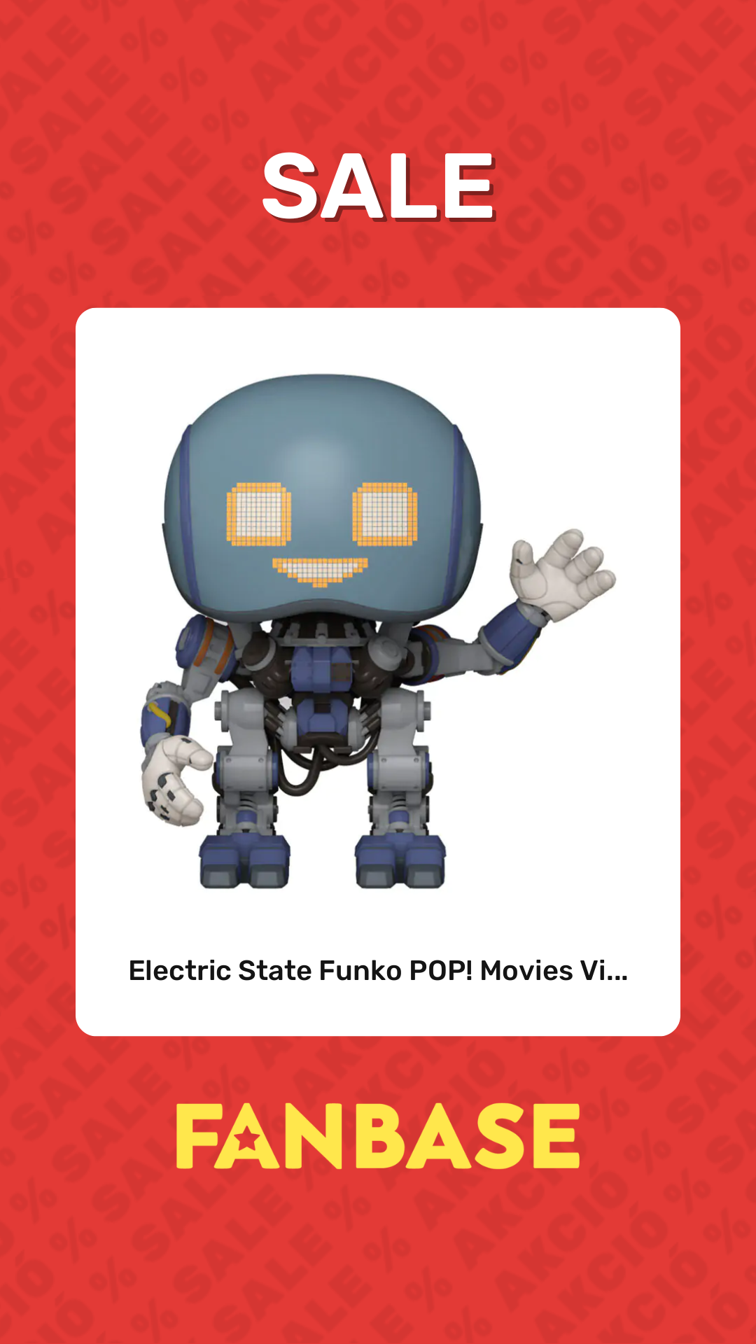 Sale: Electric State Funko POP! Movies Vi...