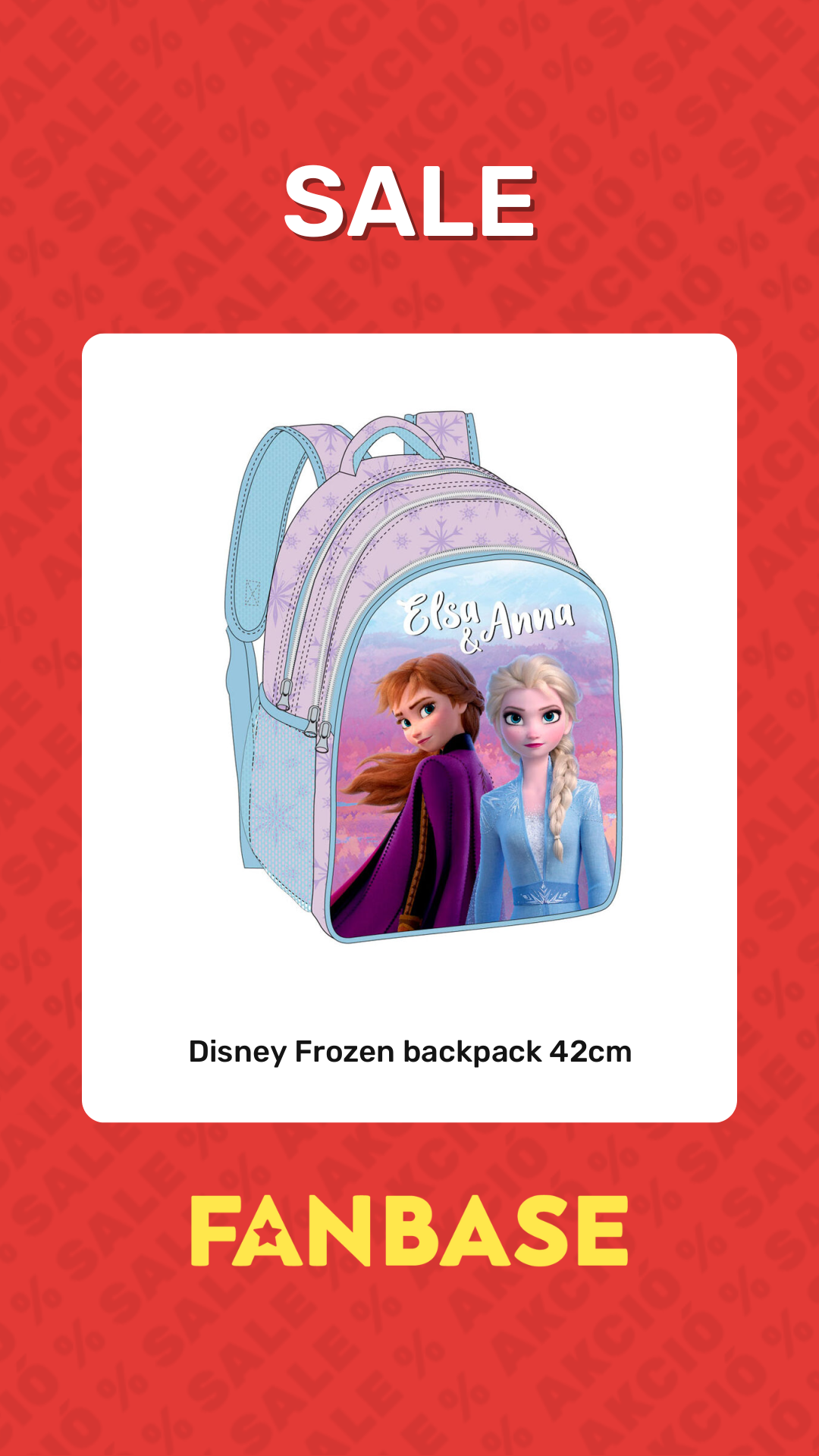 Sale: Disney Frozen backpack 42cm