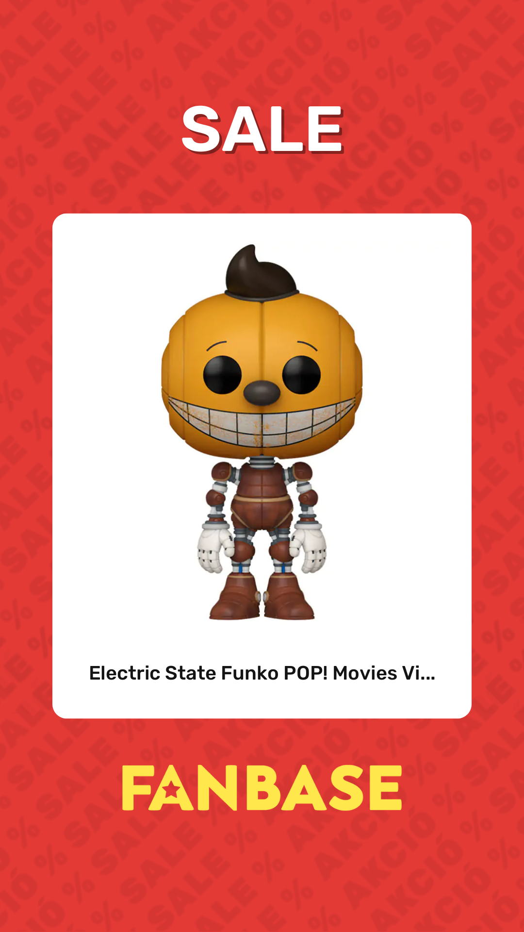 Sale: Electric State Funko POP! Movies Vi...