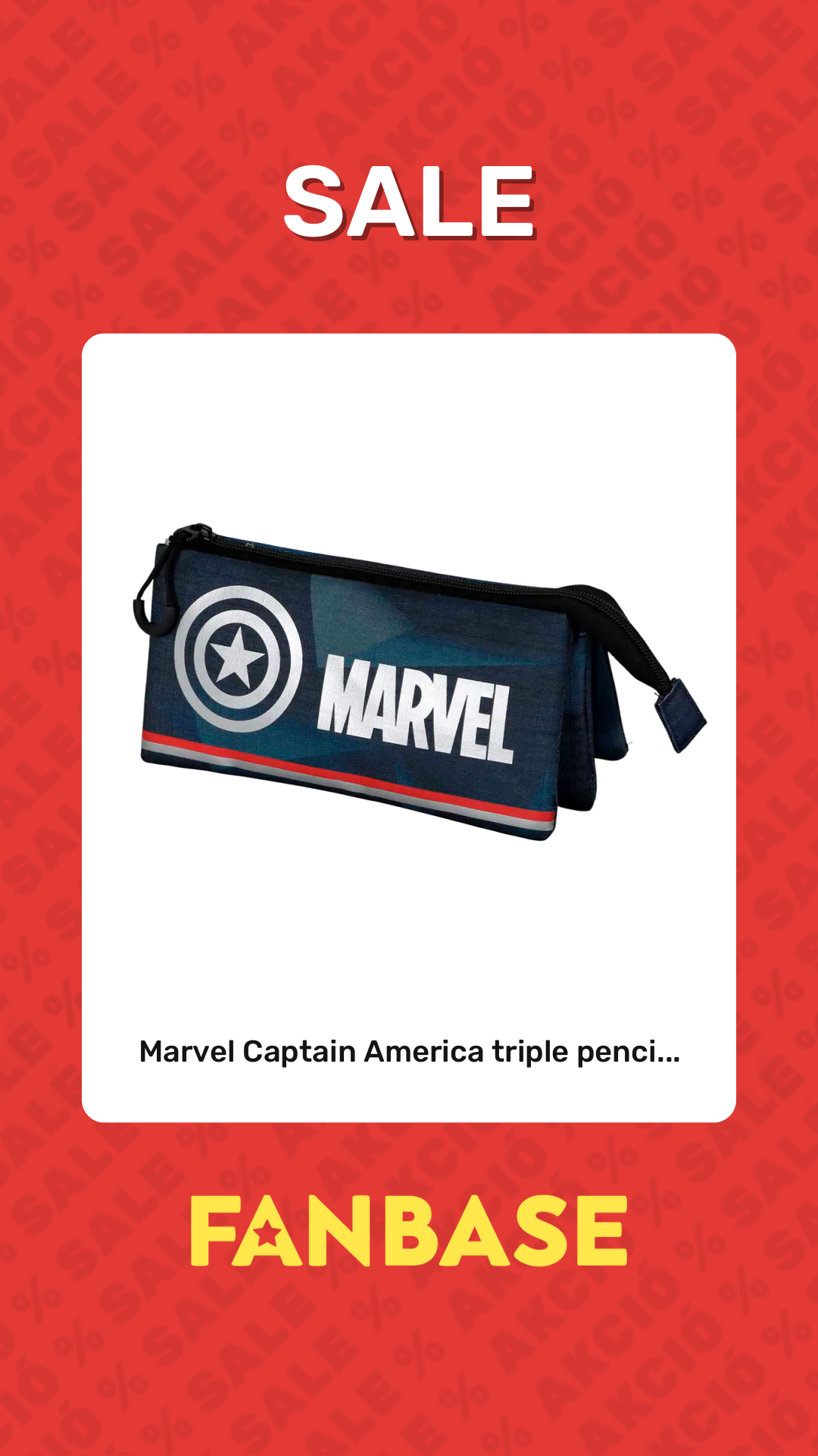 Sale: Marvel Captain America triple penci...