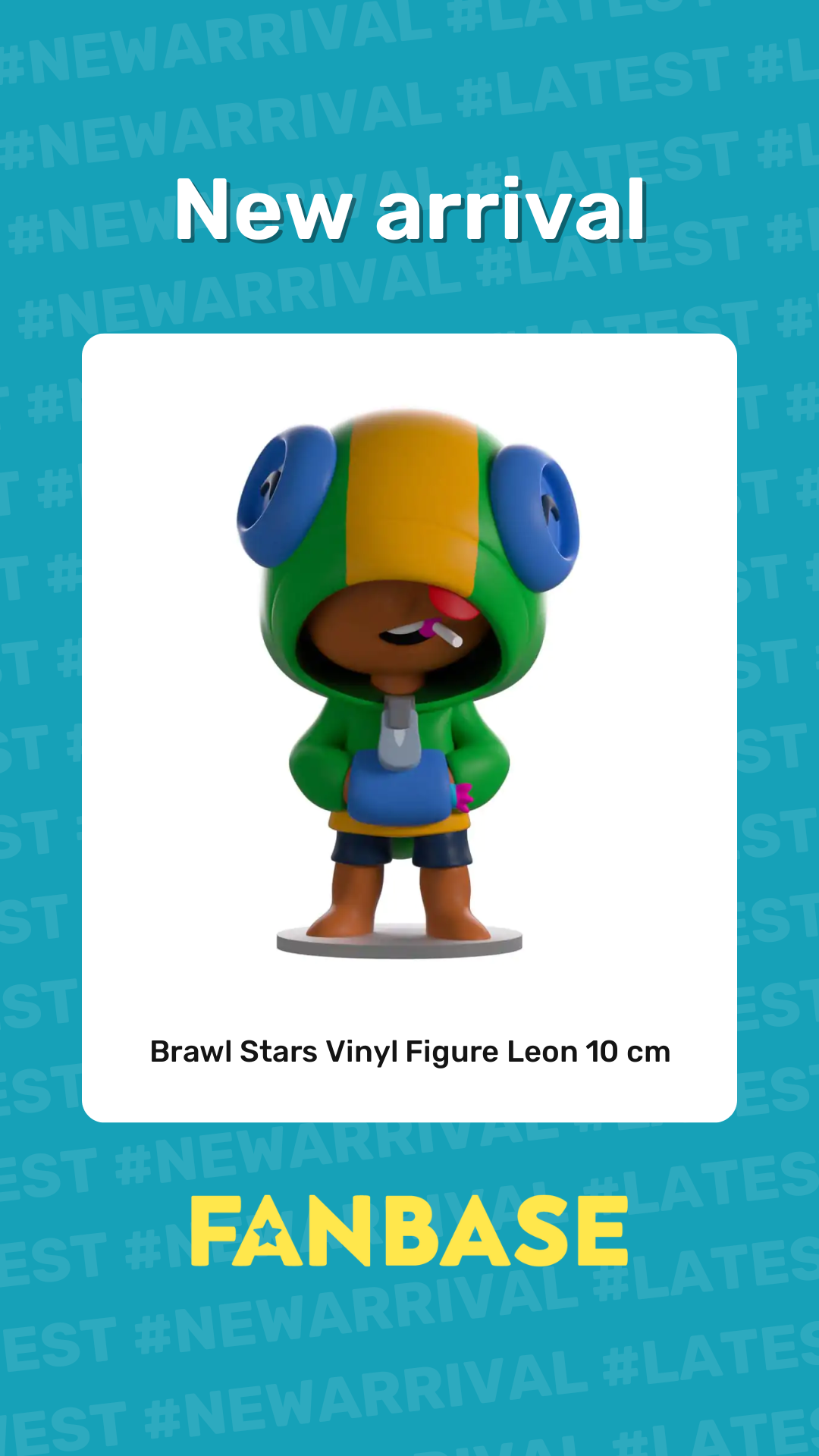 New arrival: Brawl Stars Vinyl Figure Leon 10 cm