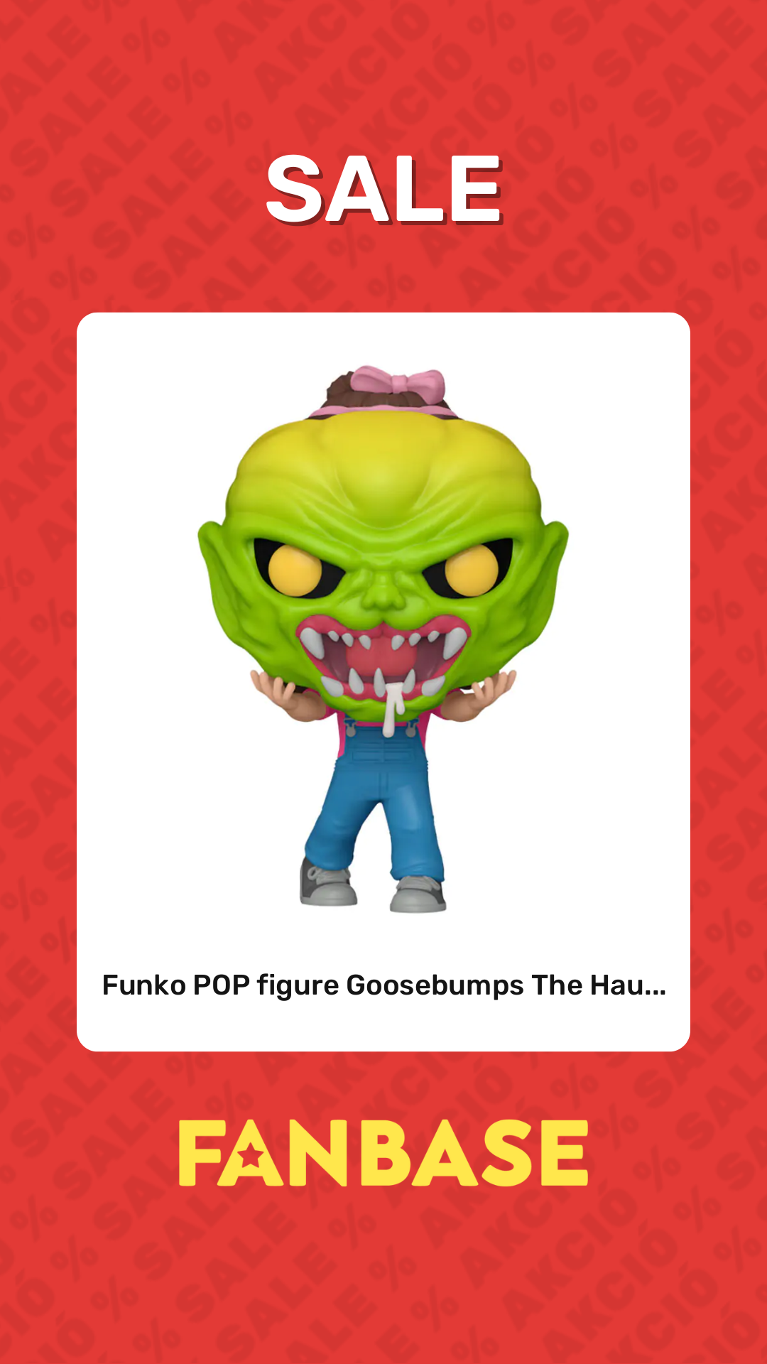 Sale: Funko POP figure Goosebumps The Hau...