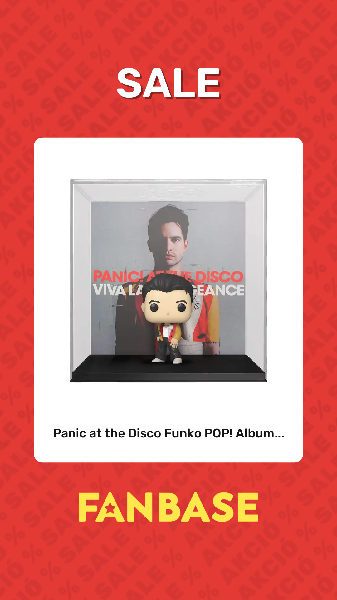 Sale: Panic at the Disco Funko POP! Album...