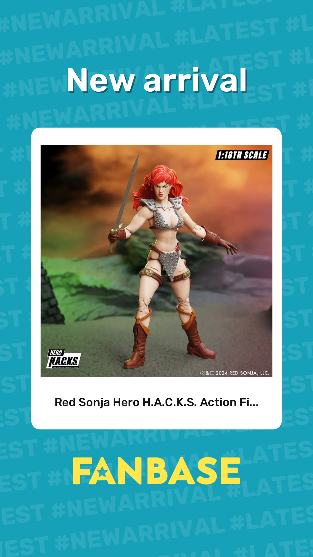New arrival: Red Sonja Hero H.A.C.K.S. Action Fi...