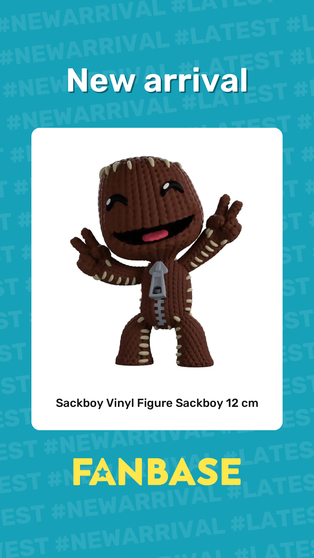 New arrival: Sackboy Vinyl Figure Sackboy 12 cm