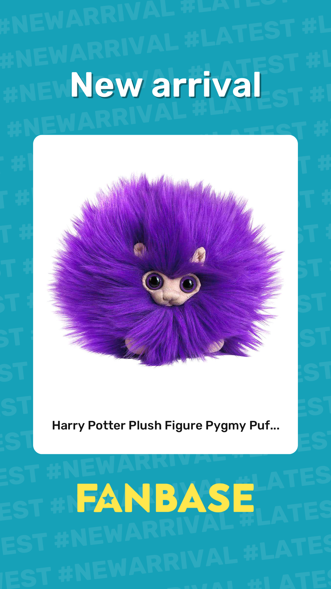 New arrival: Harry Potter Plush Figure Pygmy Puf...