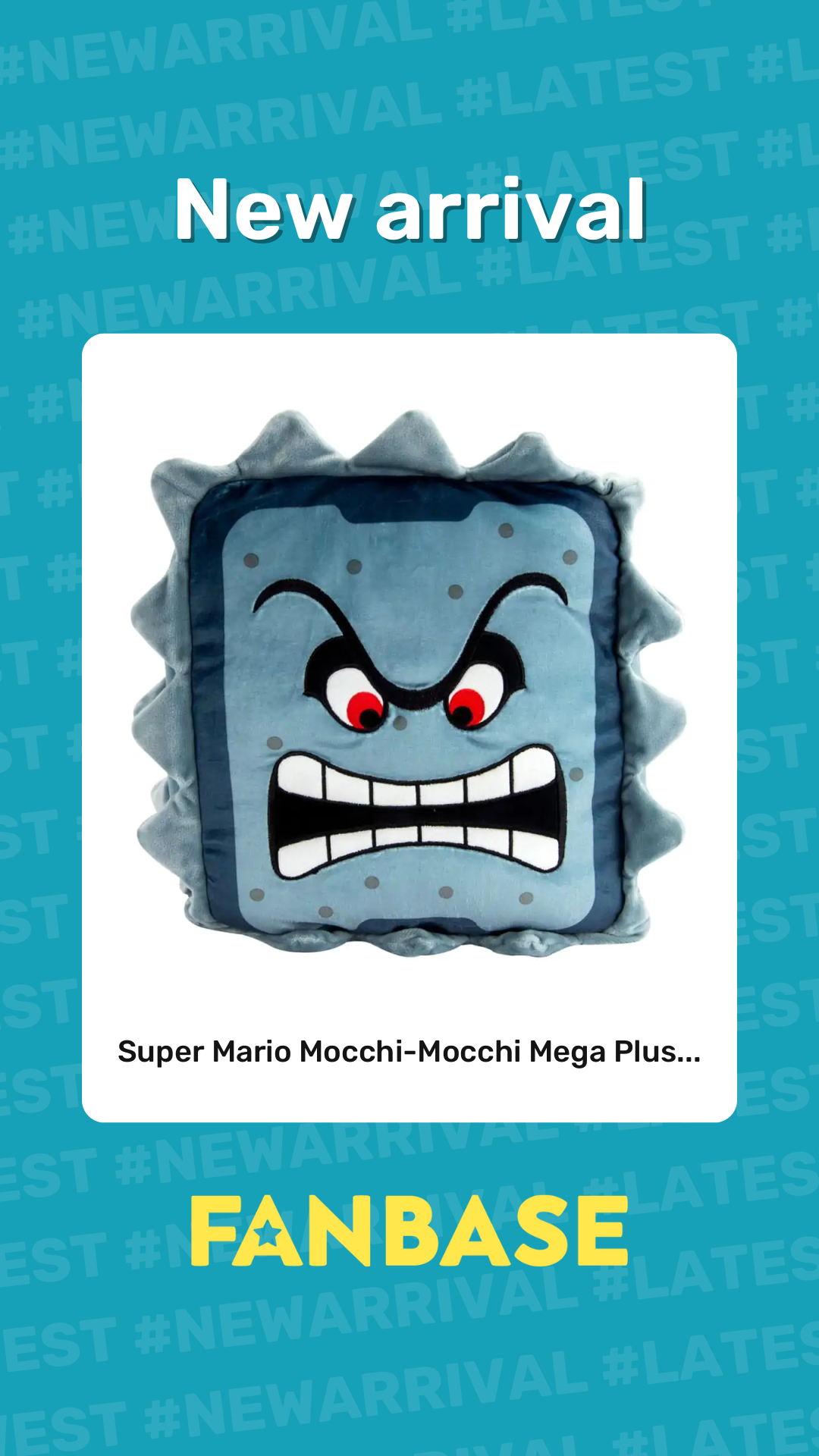 New arrival: Super Mario Mocchi-Mocchi Mega Plus...