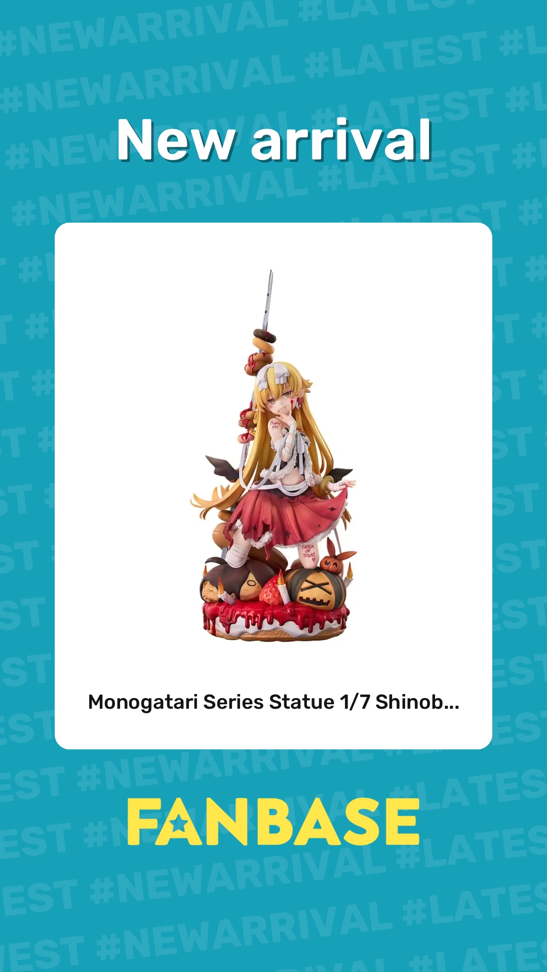 New arrival: Monogatari Series Statue 1/7 Shinob...