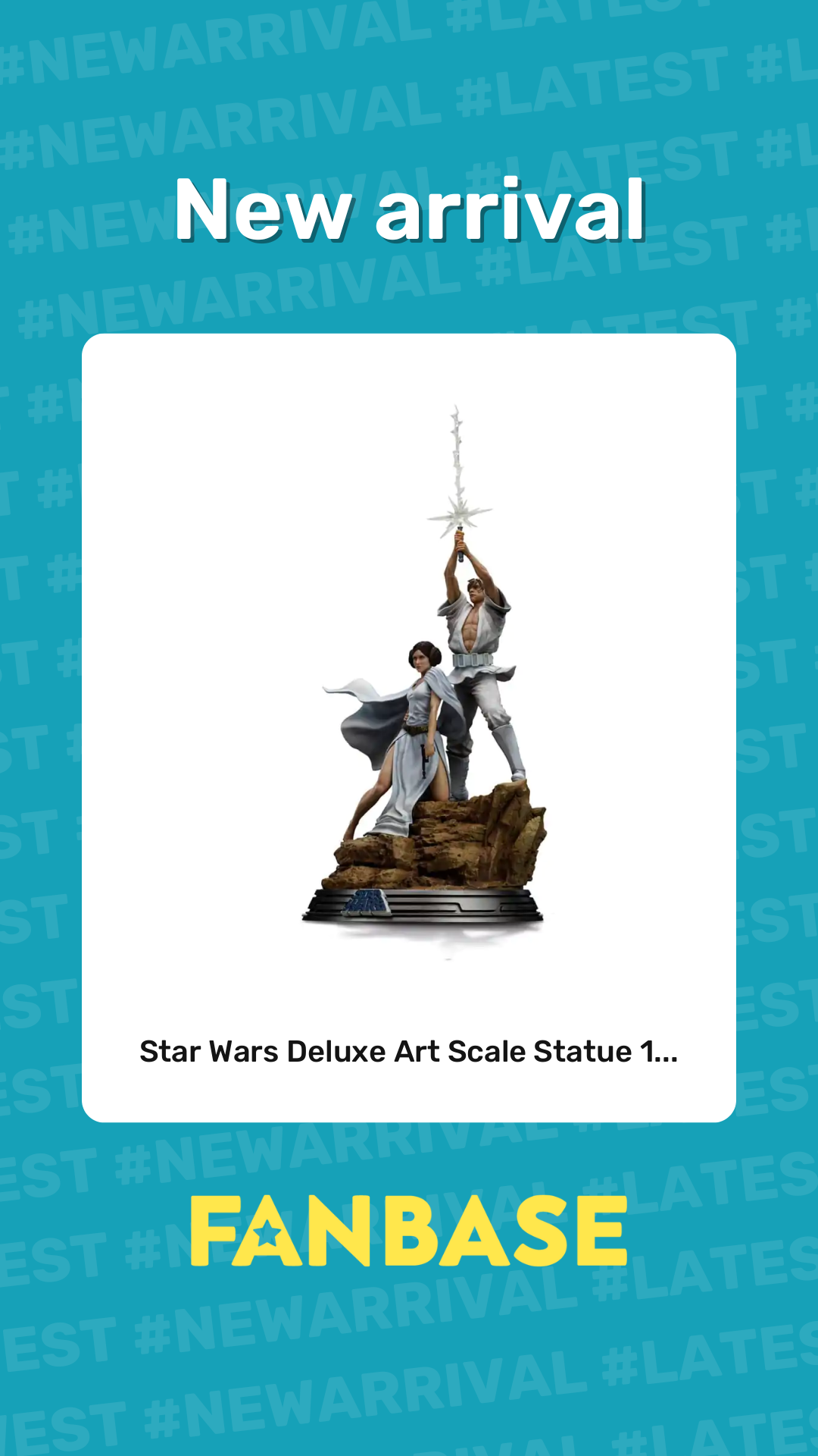 New arrival: Star Wars Deluxe Art Scale Statue 1...