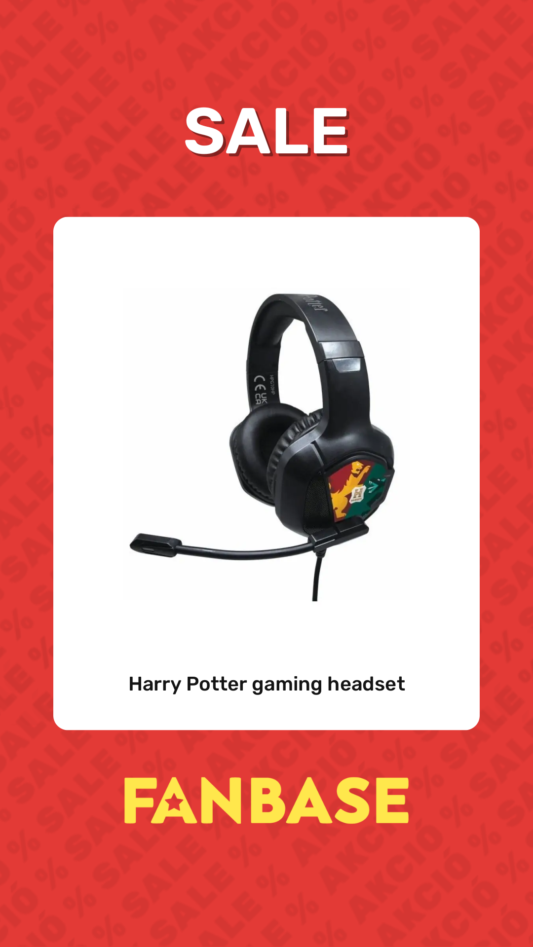 Sale: Harry Potter gaming headset