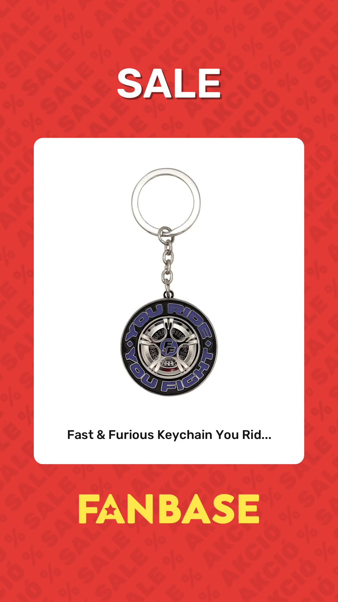 Sale: Fast & Furious Keychain You Rid...
