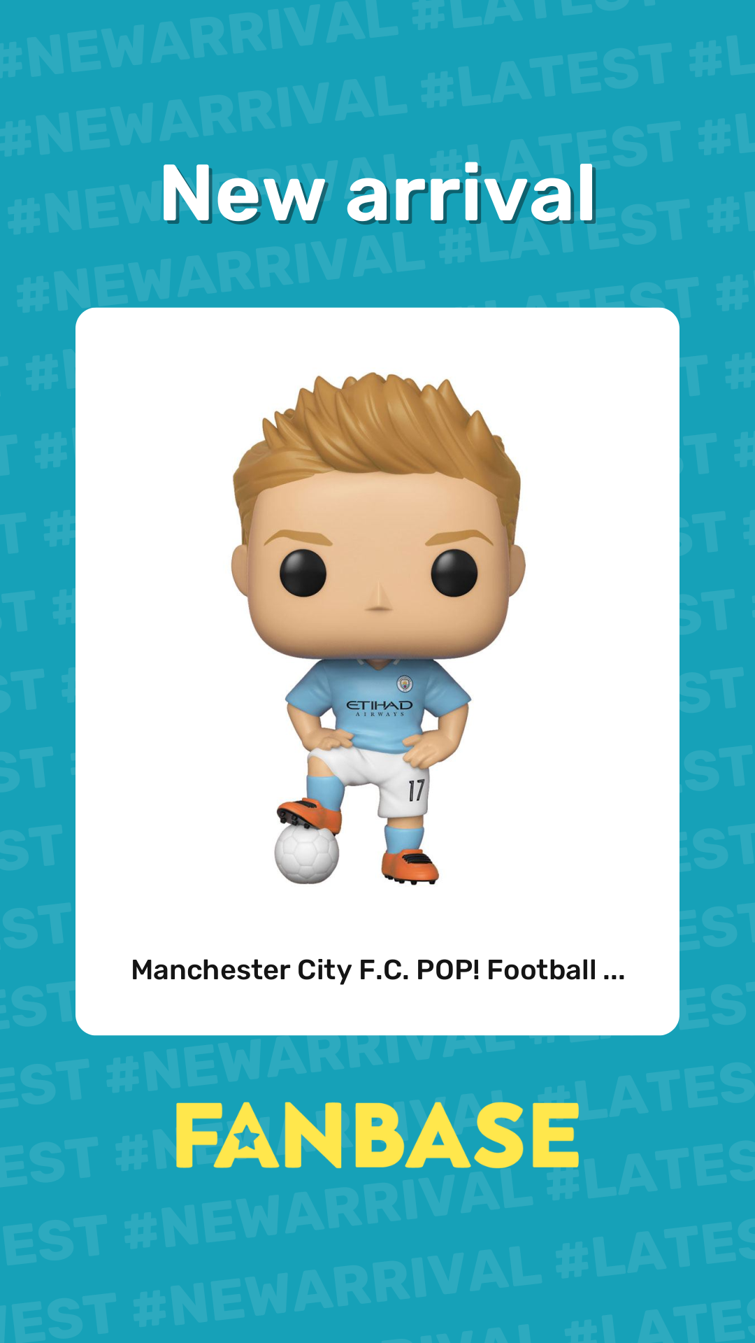 New arrival: Manchester City F.C. POP! Football ...