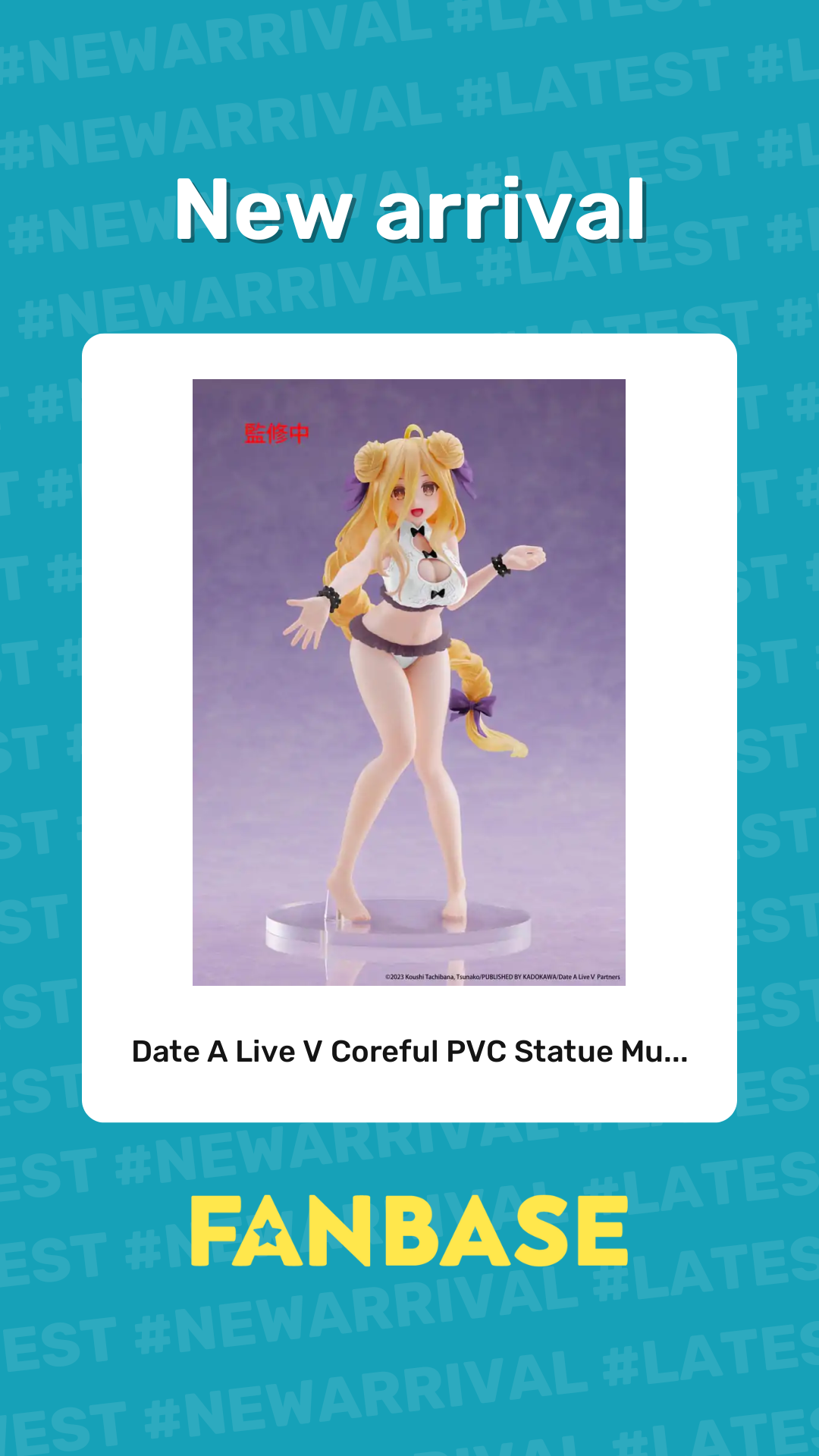New arrival: Date A Live V Coreful PVC Statue Mu...