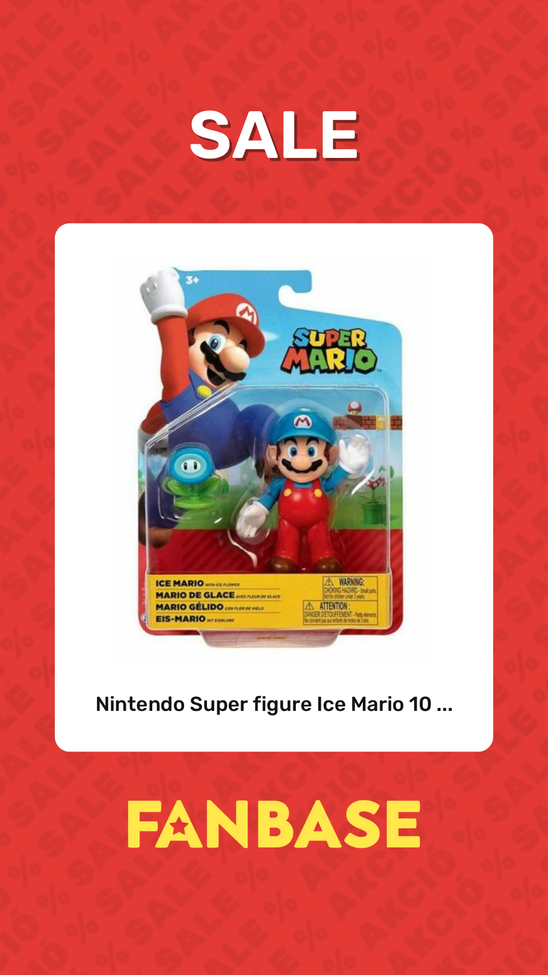 Sale: Nintendo Super figure Ice Mario 10 ...