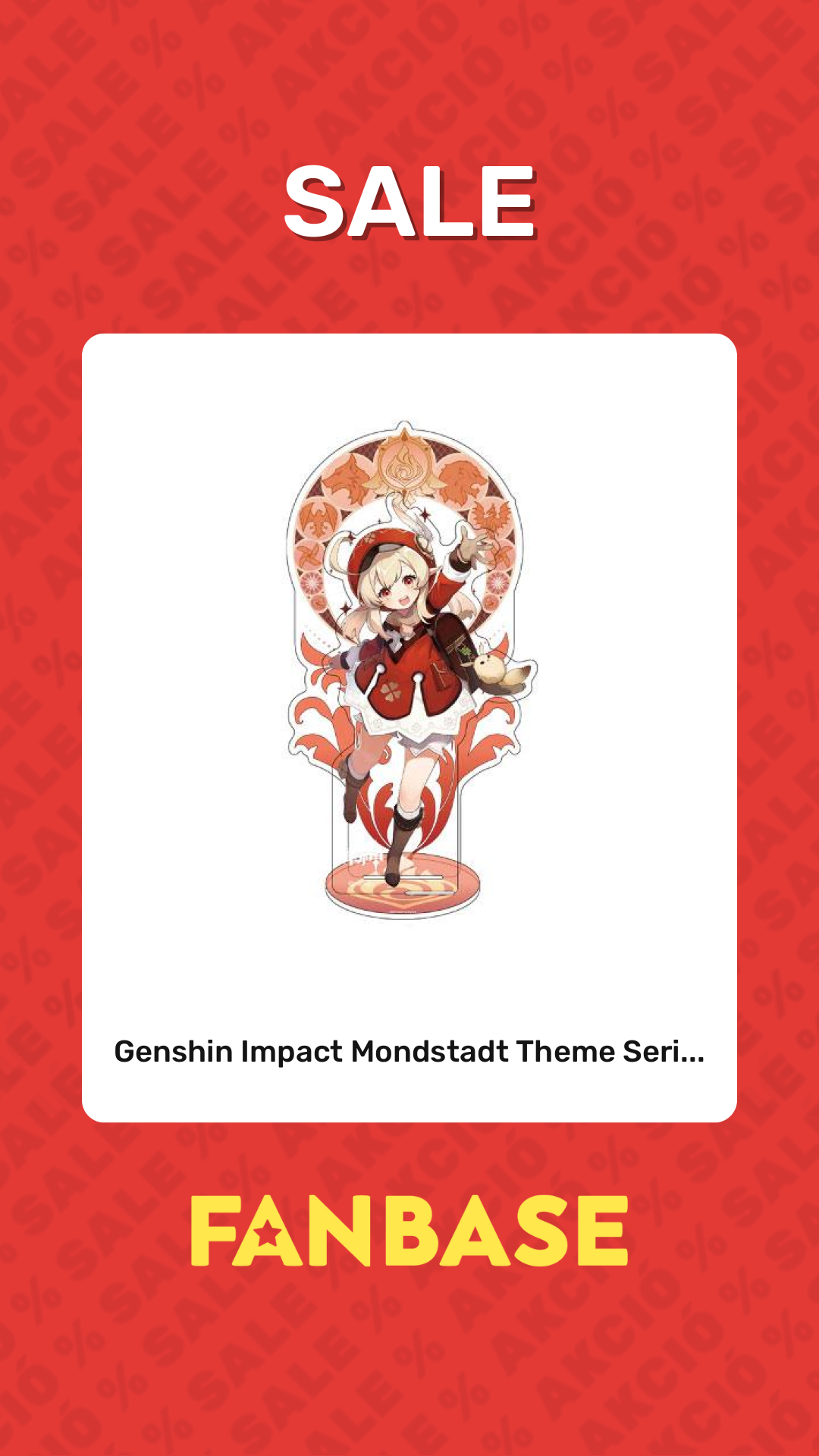 Sale: Genshin Impact Mondstadt Theme Seri...